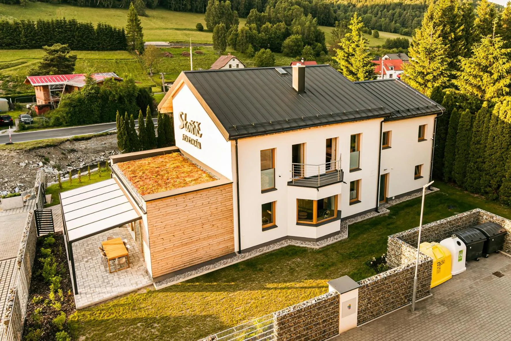 Property building in Hotel Helios