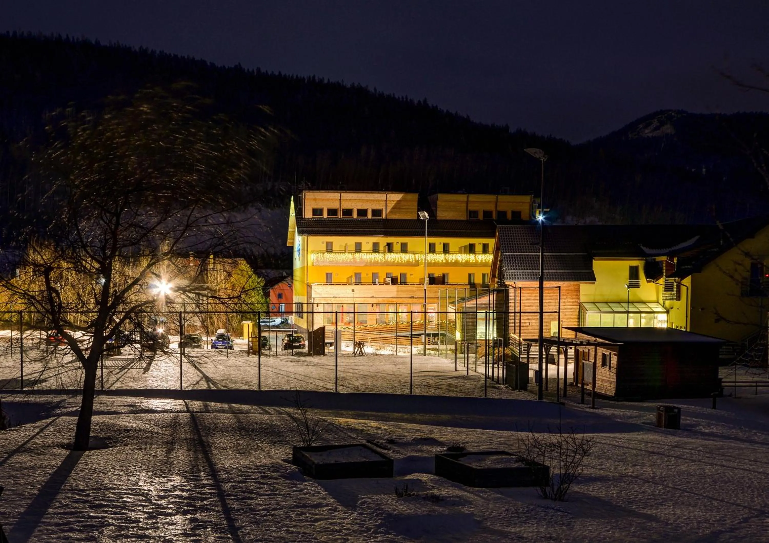 Property building in Hotel Helios