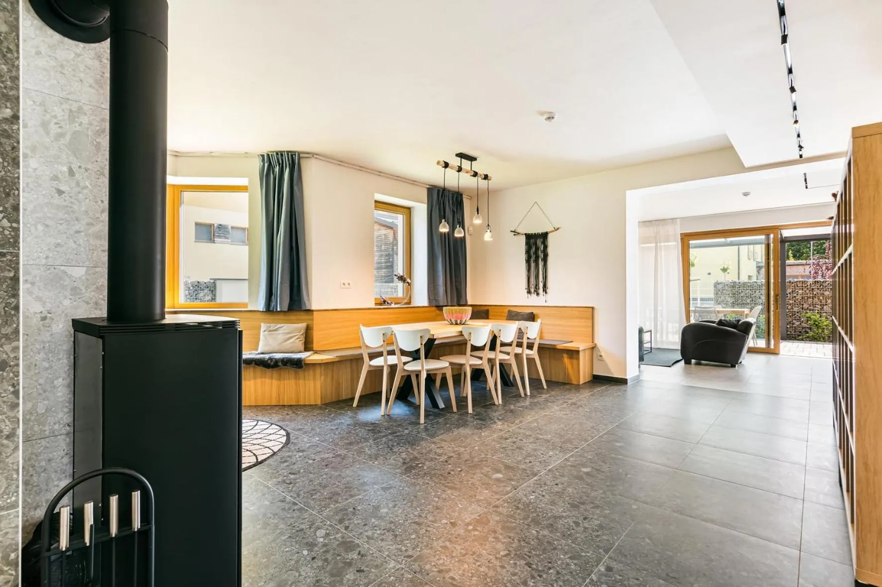 Dining area in Hotel Helios