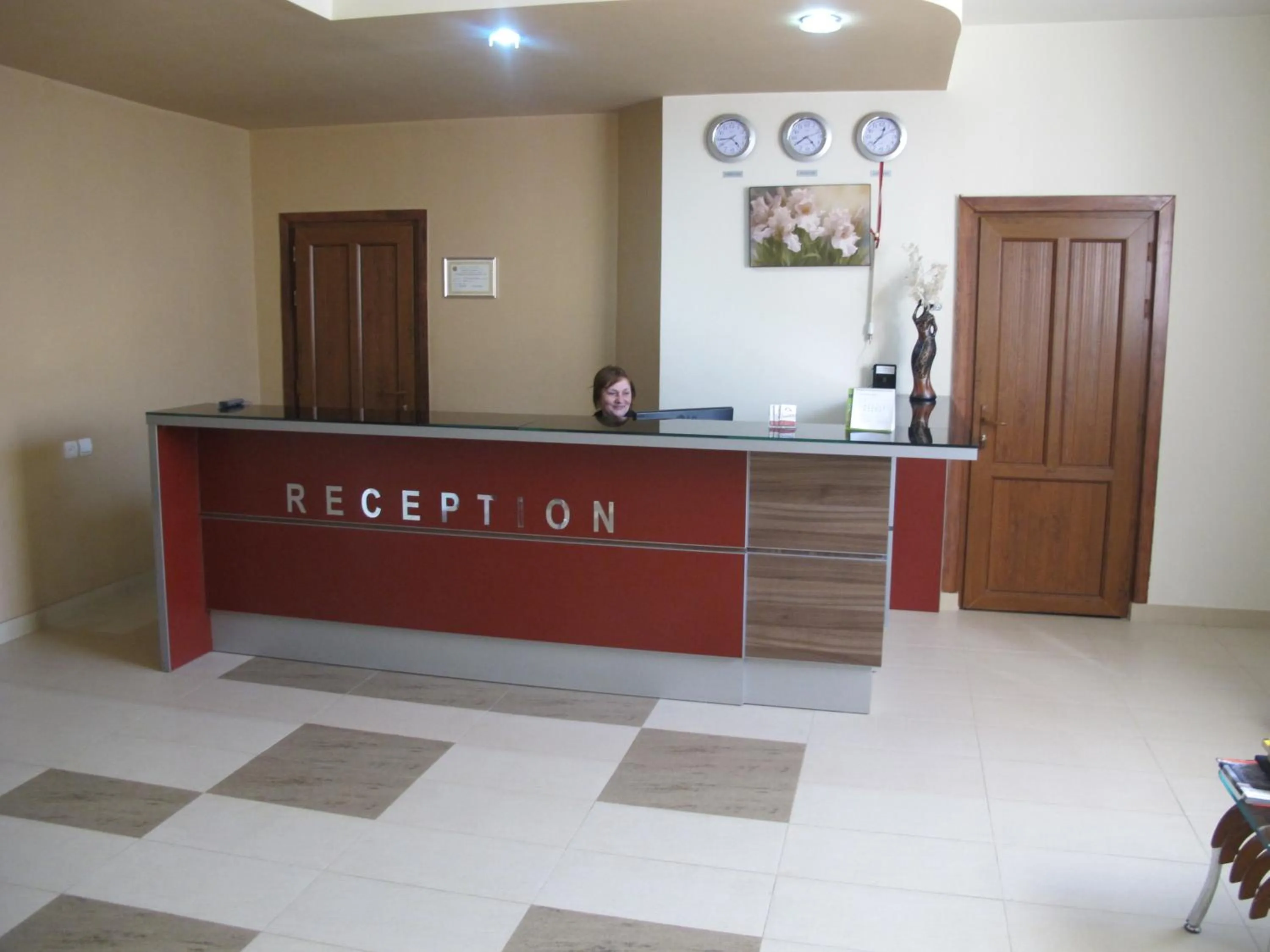 Lobby or reception in GreenWood Hotel