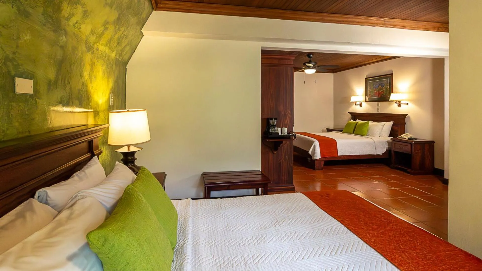 Bed in Tilajari Hotel Resort