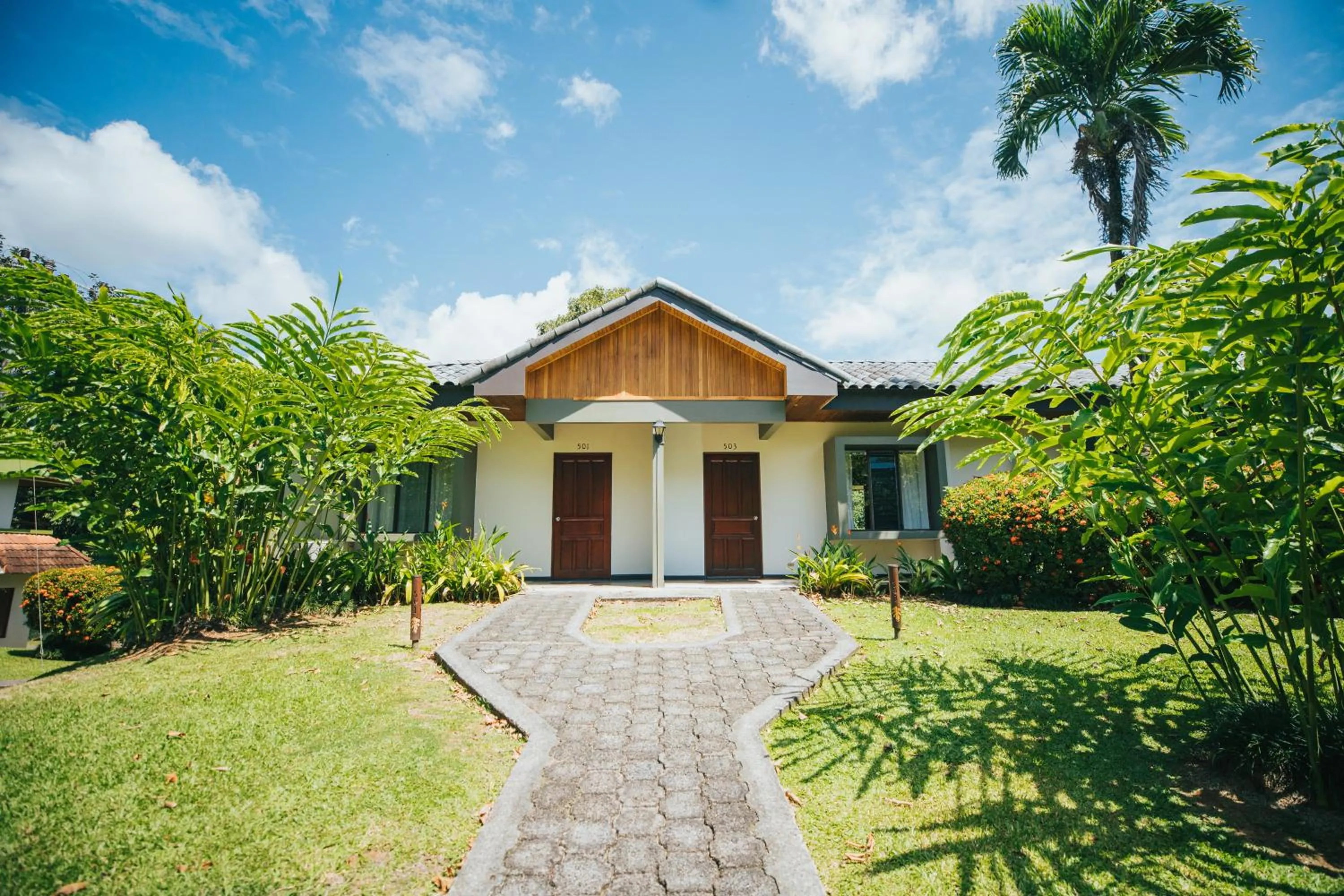 Garden view in Tilajari Hotel Resort
