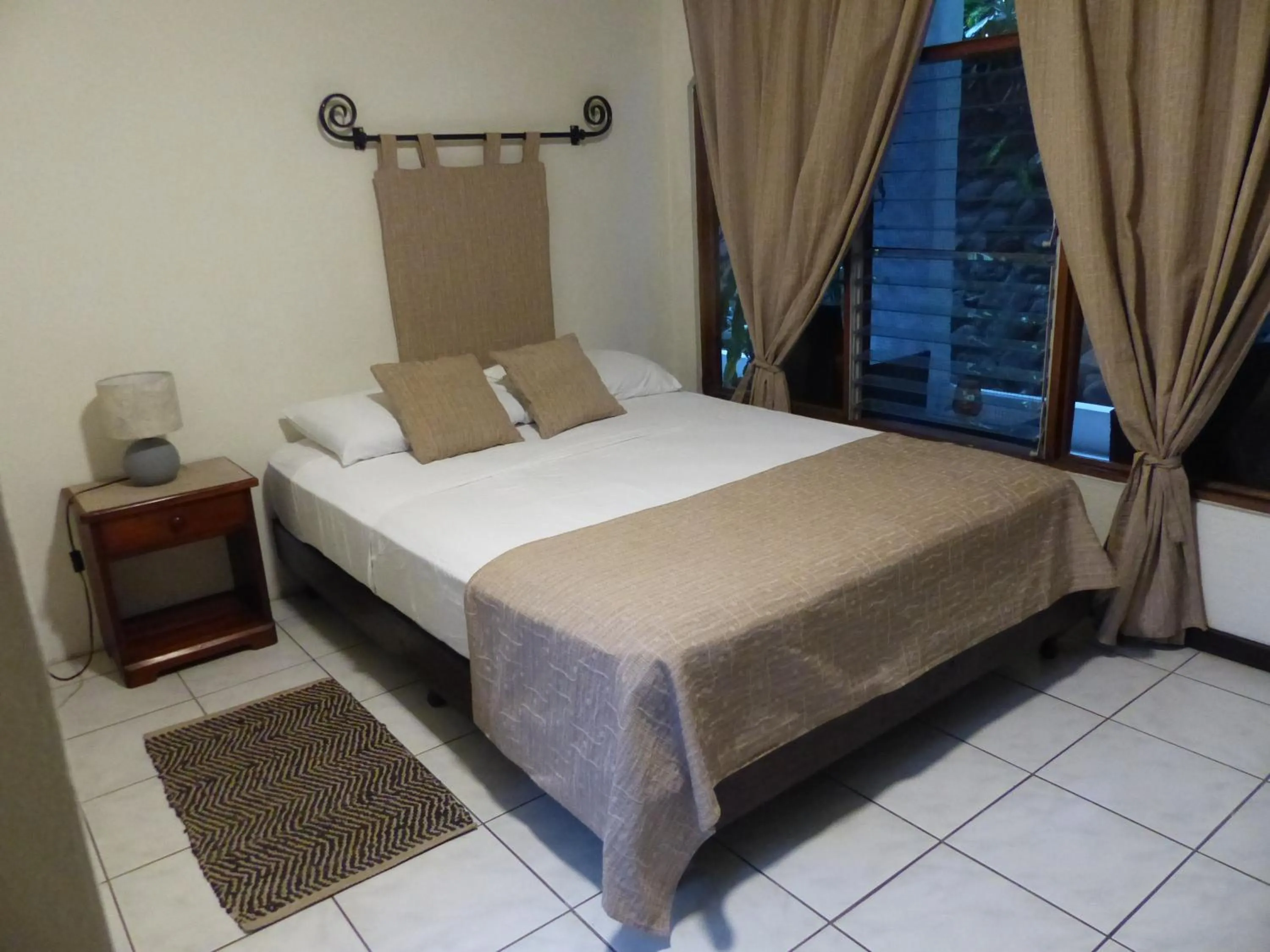 Bed in Hotel Villa Romantica