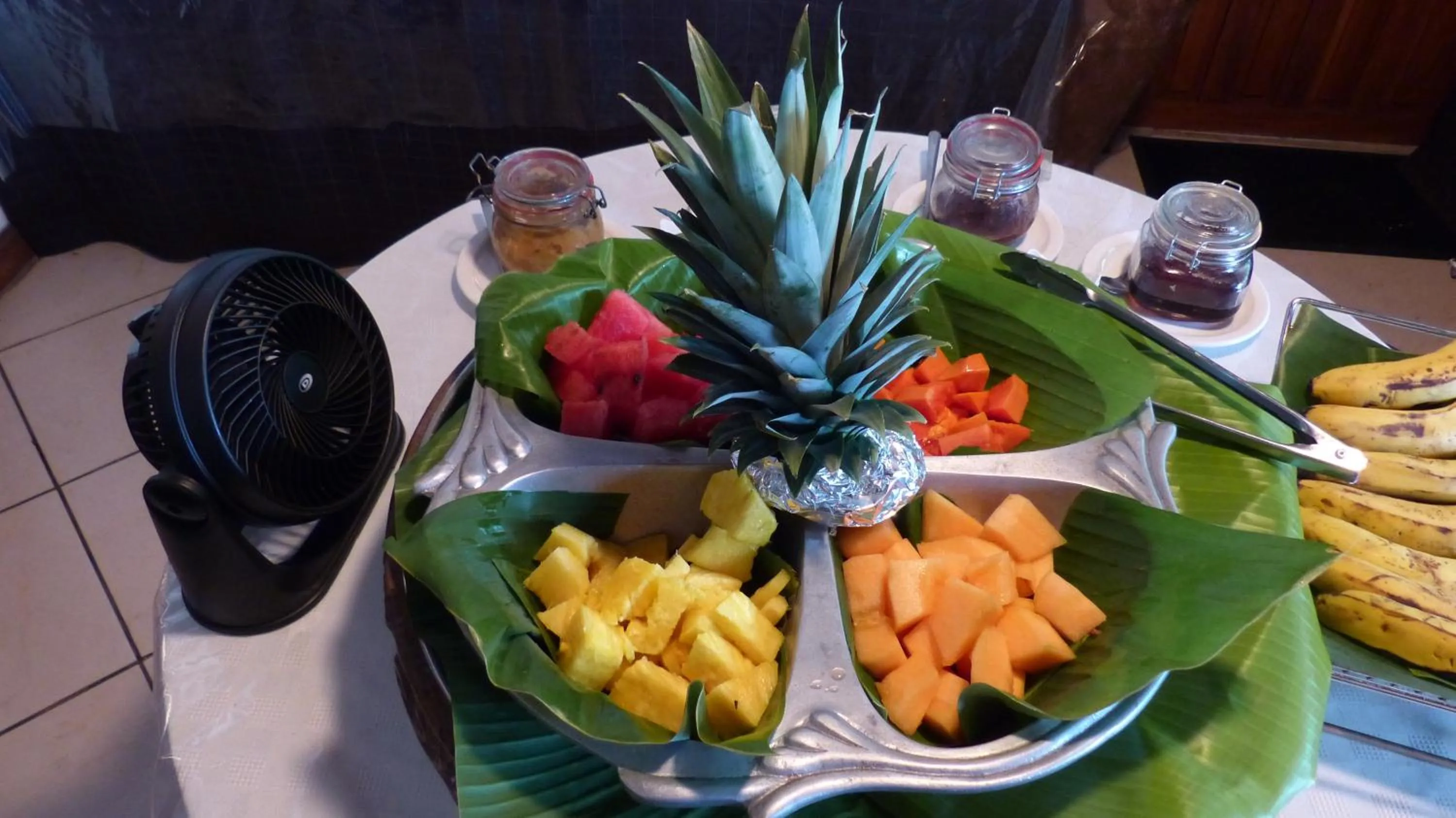 Breakfast in Hotel Villa Romantica