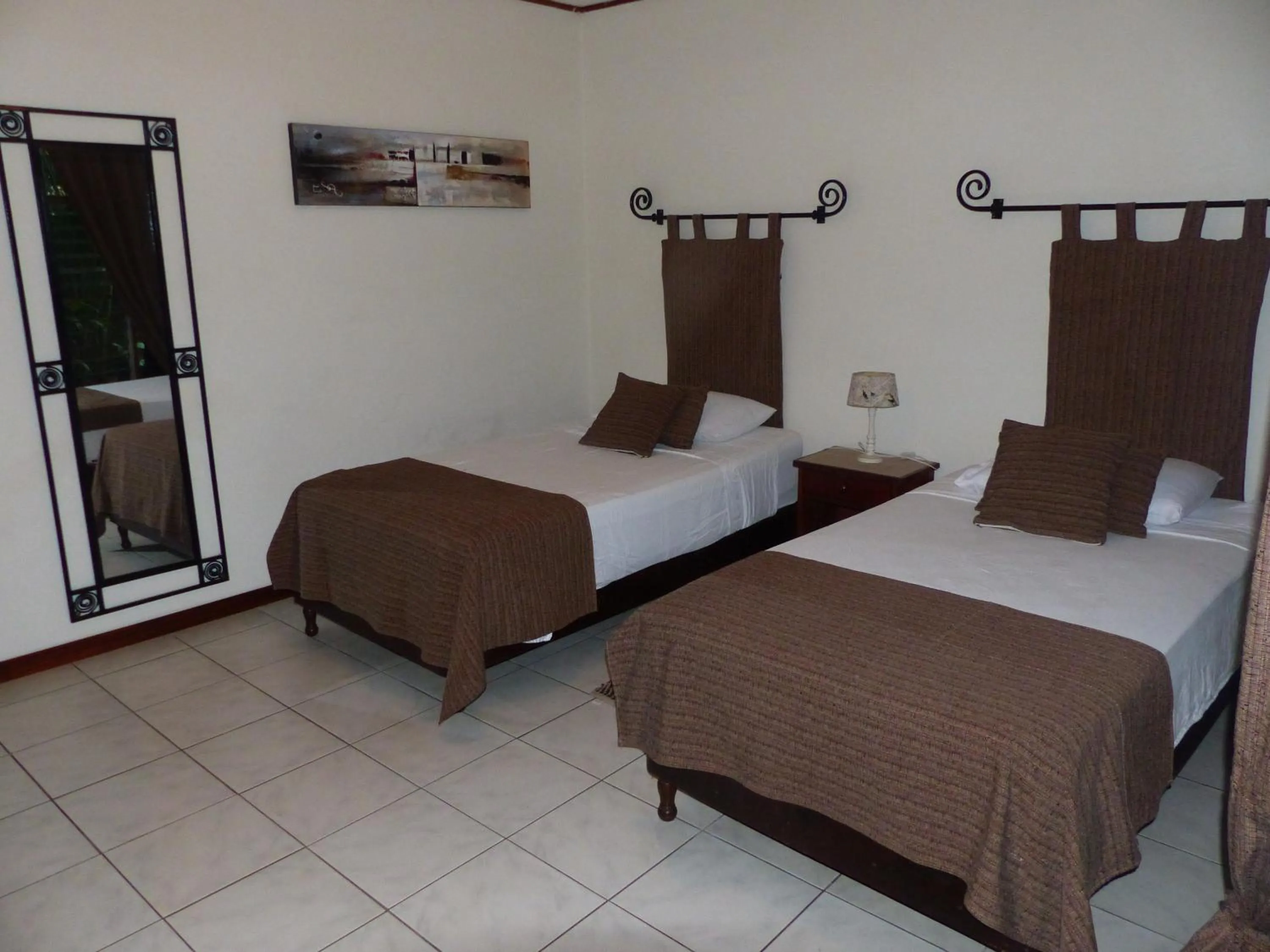 Bed in Hotel Villa Romantica