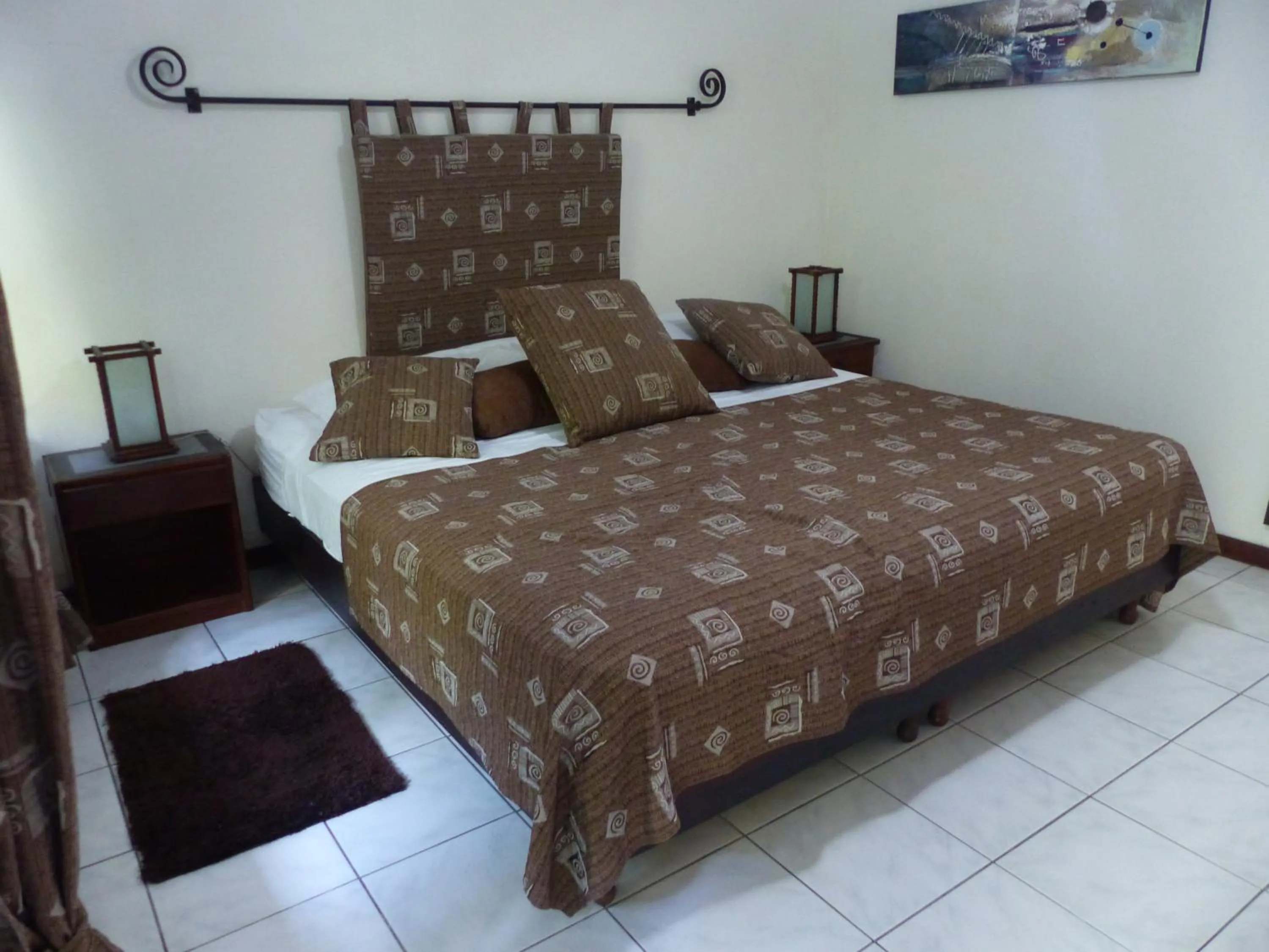 Bed in Hotel Villa Romantica