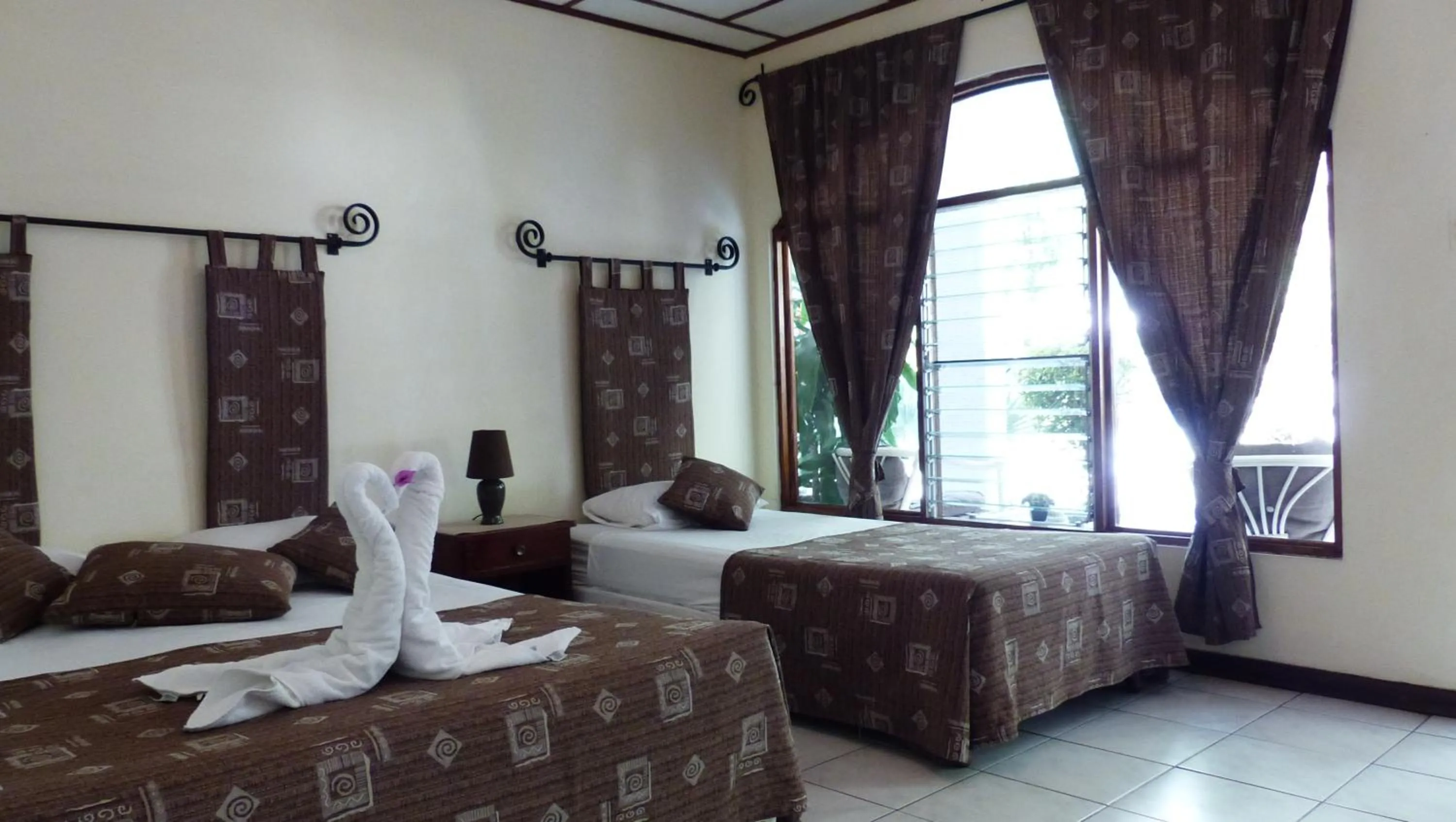 Bed in Hotel Villa Romantica