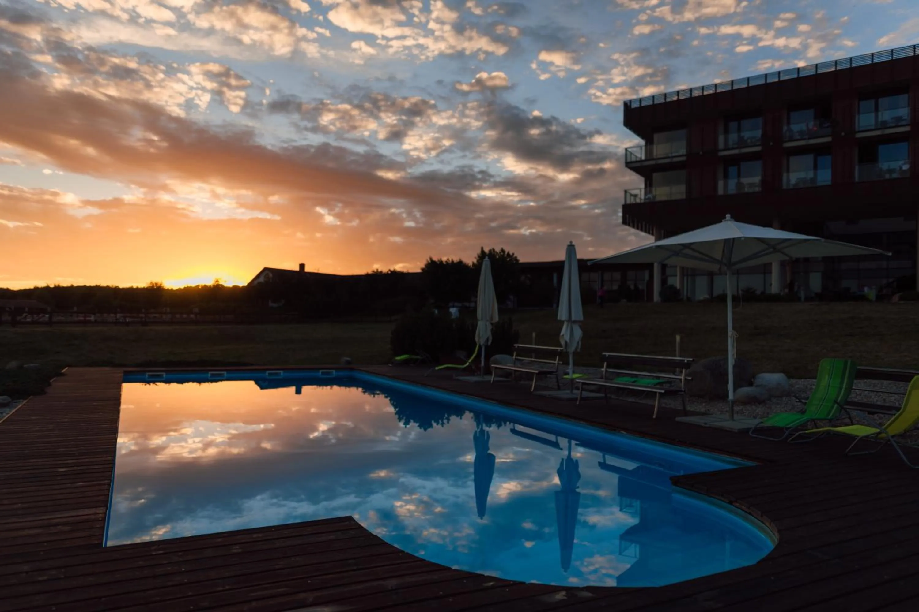 Swimming pool in K-Triumf Resort