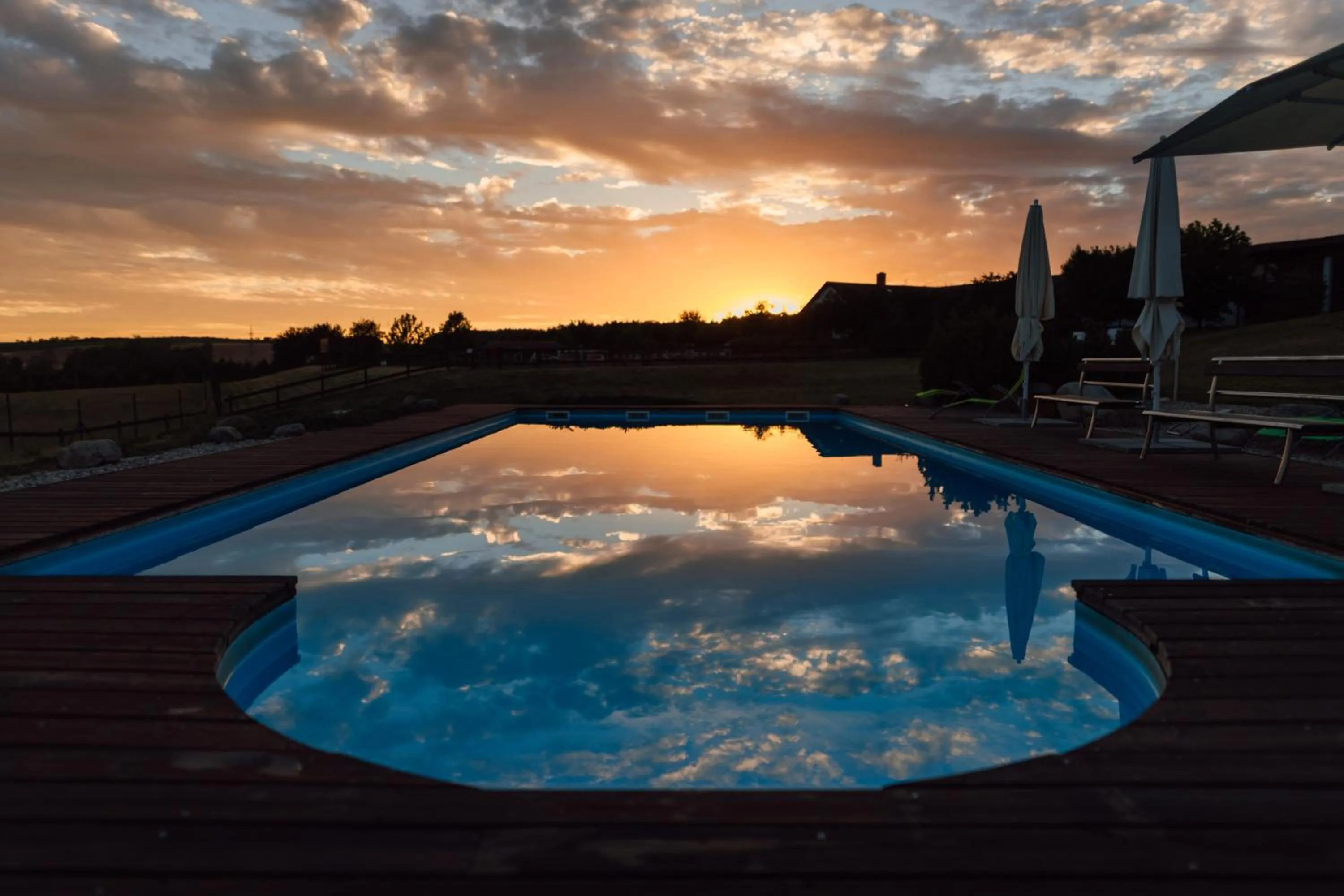 Swimming pool in K-Triumf Resort