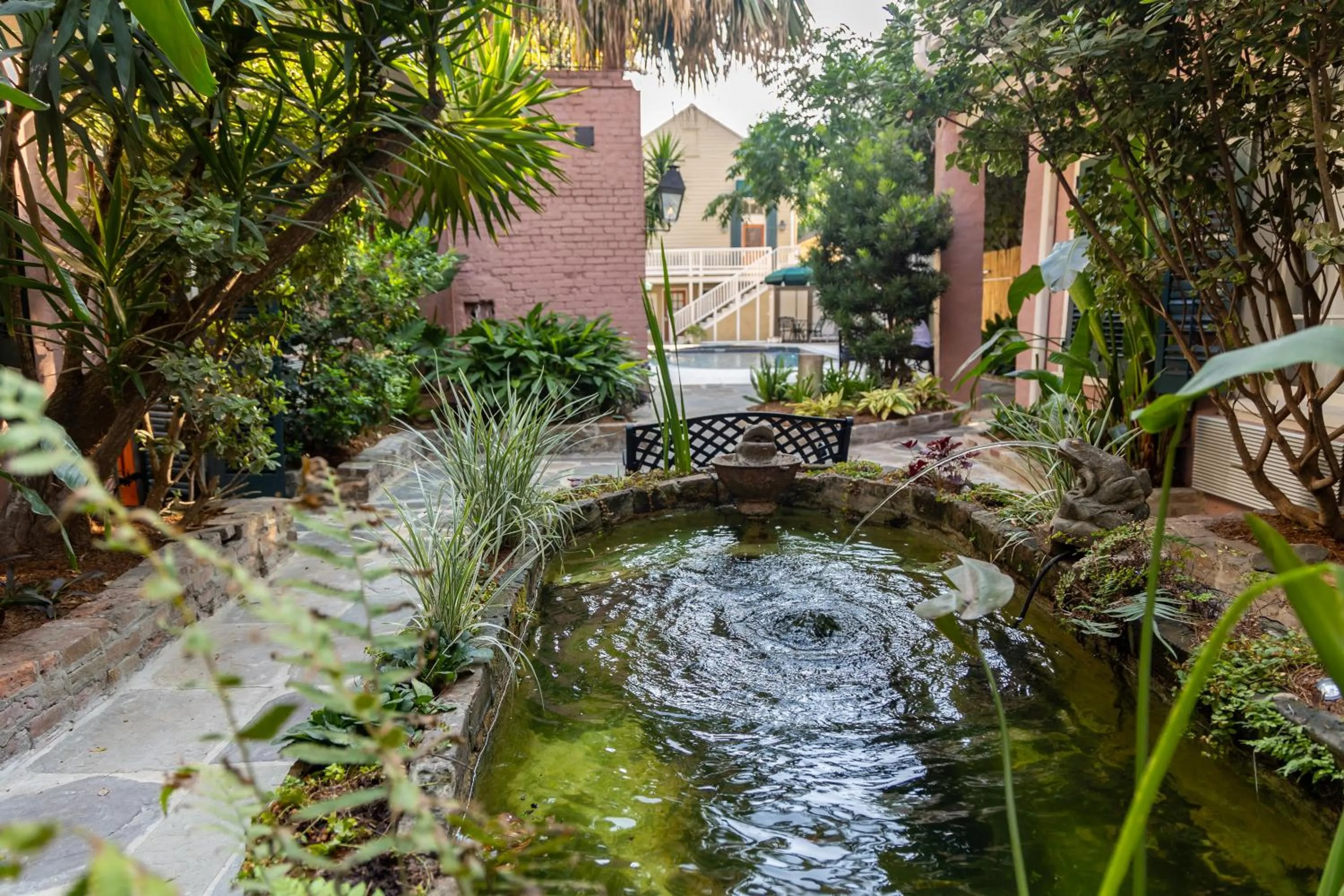Inner courtyard view in Lamothe House Hotel a French Quarter Guest Houses Property
