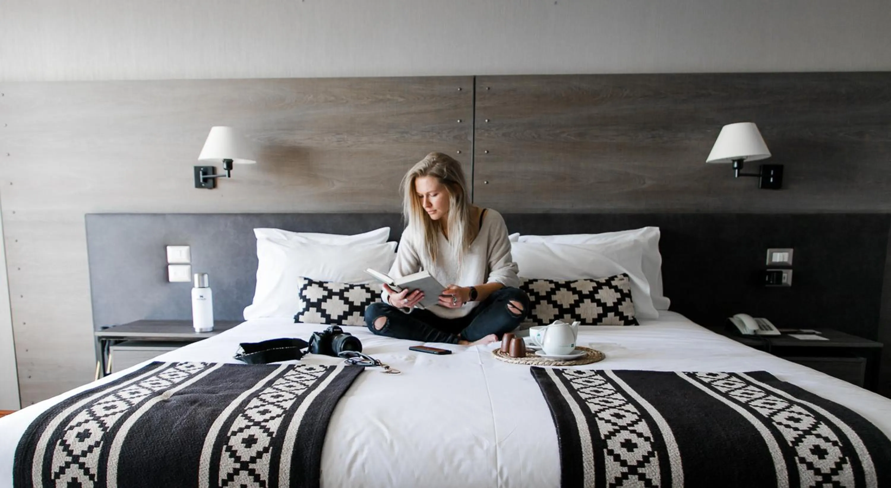 Bedroom, Bed in Río Serrano Hotel + Spa