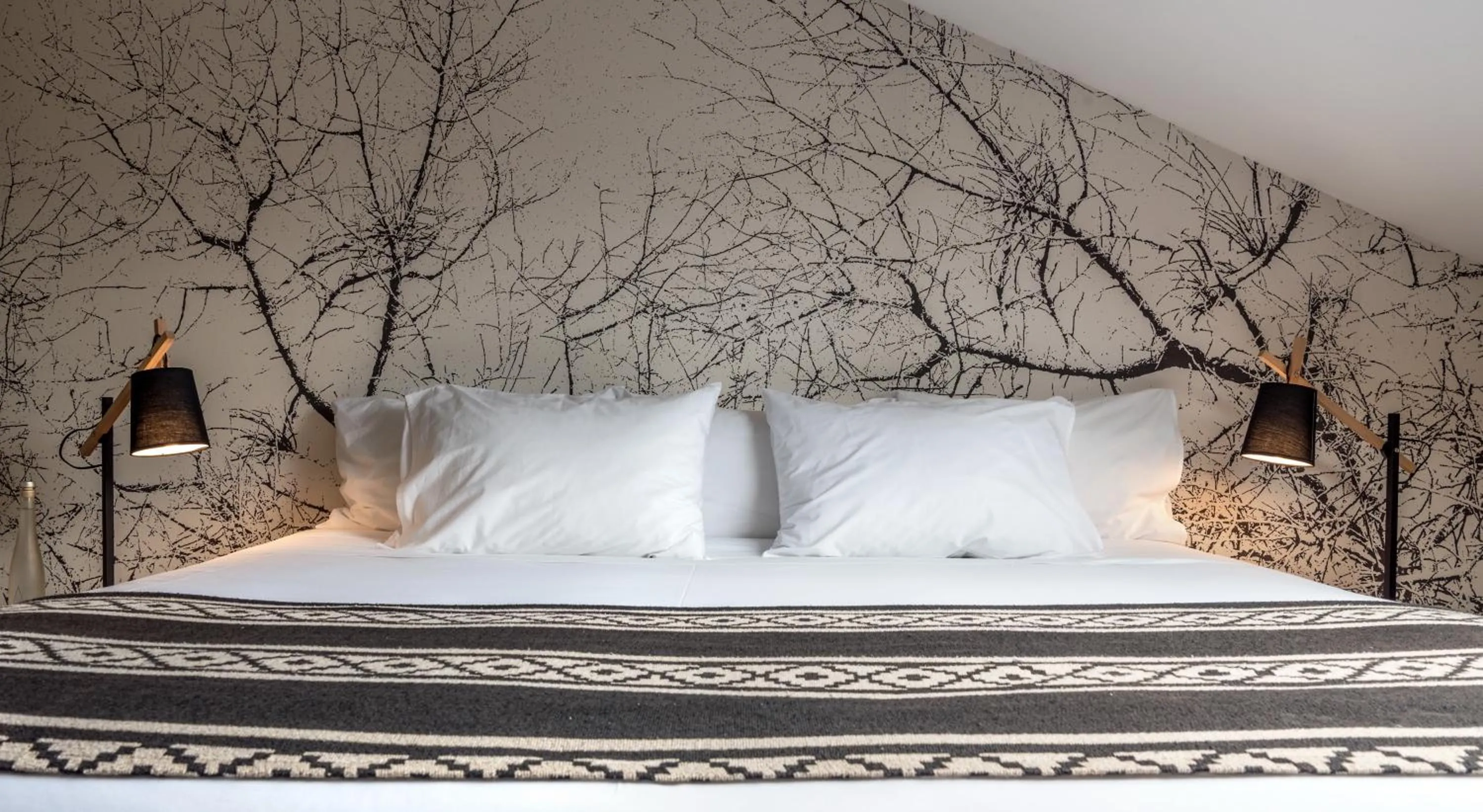 Bed in Río Serrano Hotel + Spa