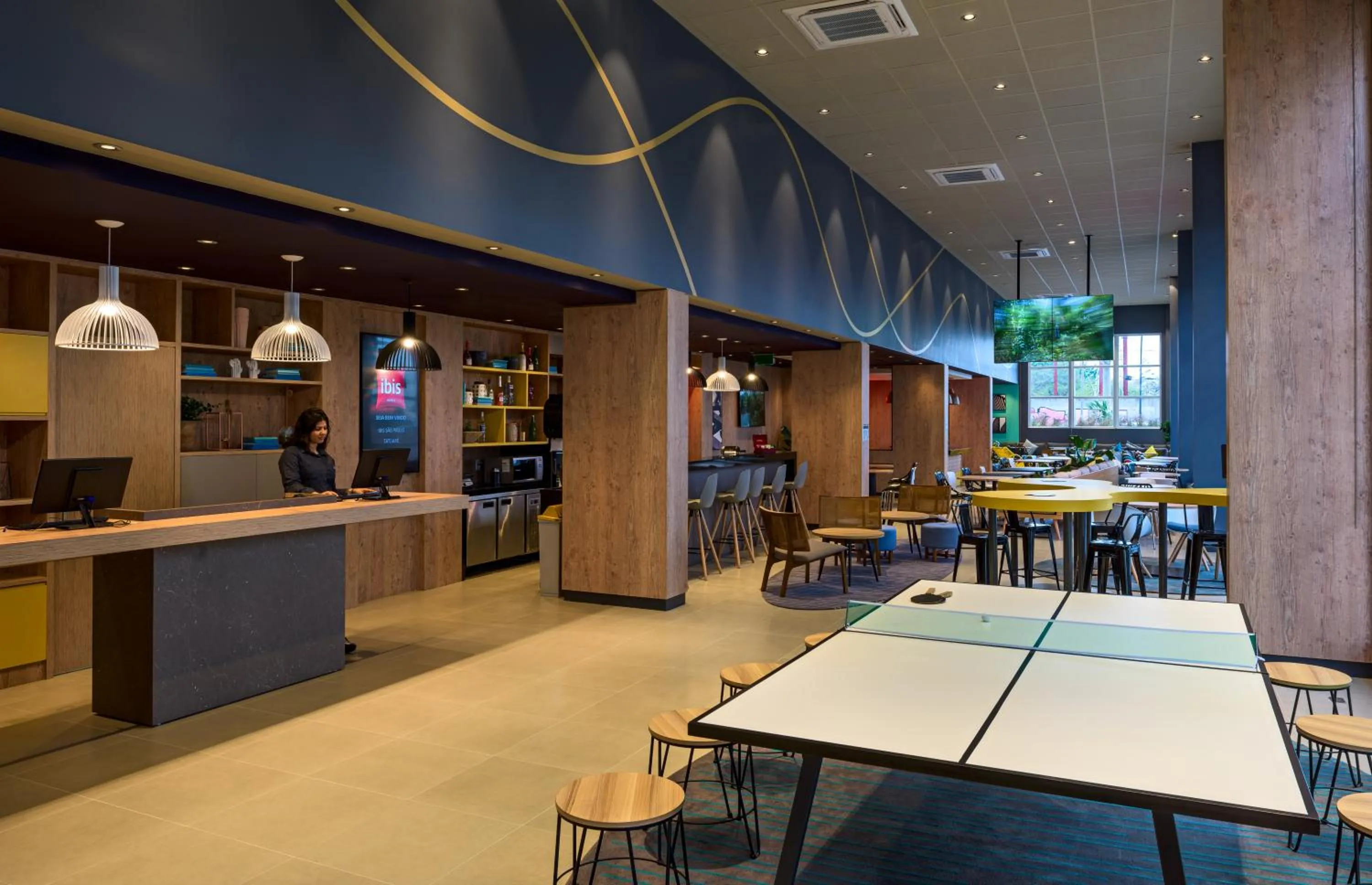 Lobby or reception in ibis Sao Paulo Tatuape