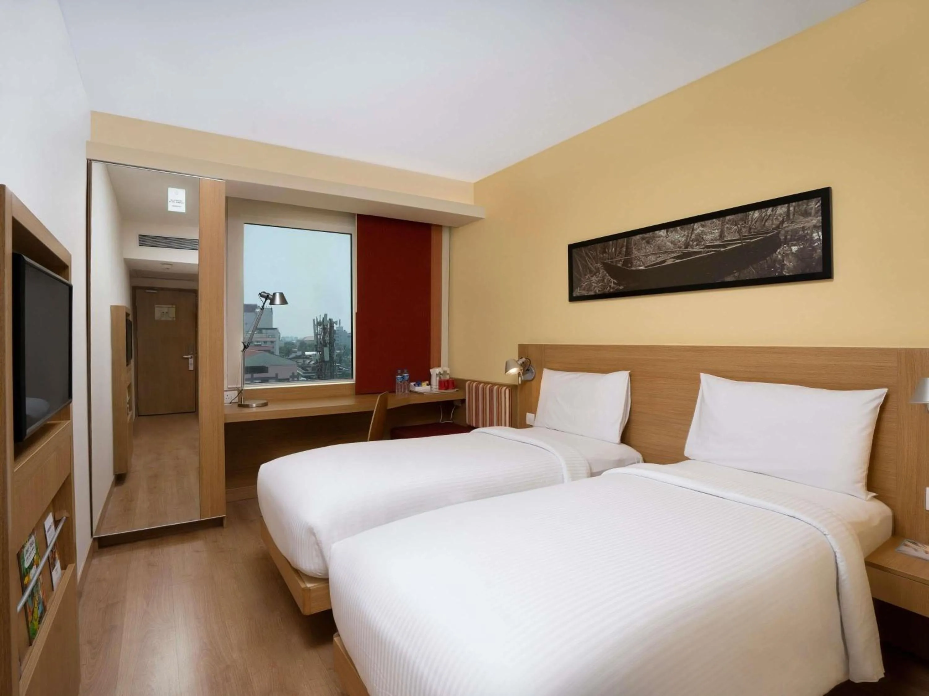 Bedroom, Bed in ibis Kolkata Rajarhat - An Accor Brand