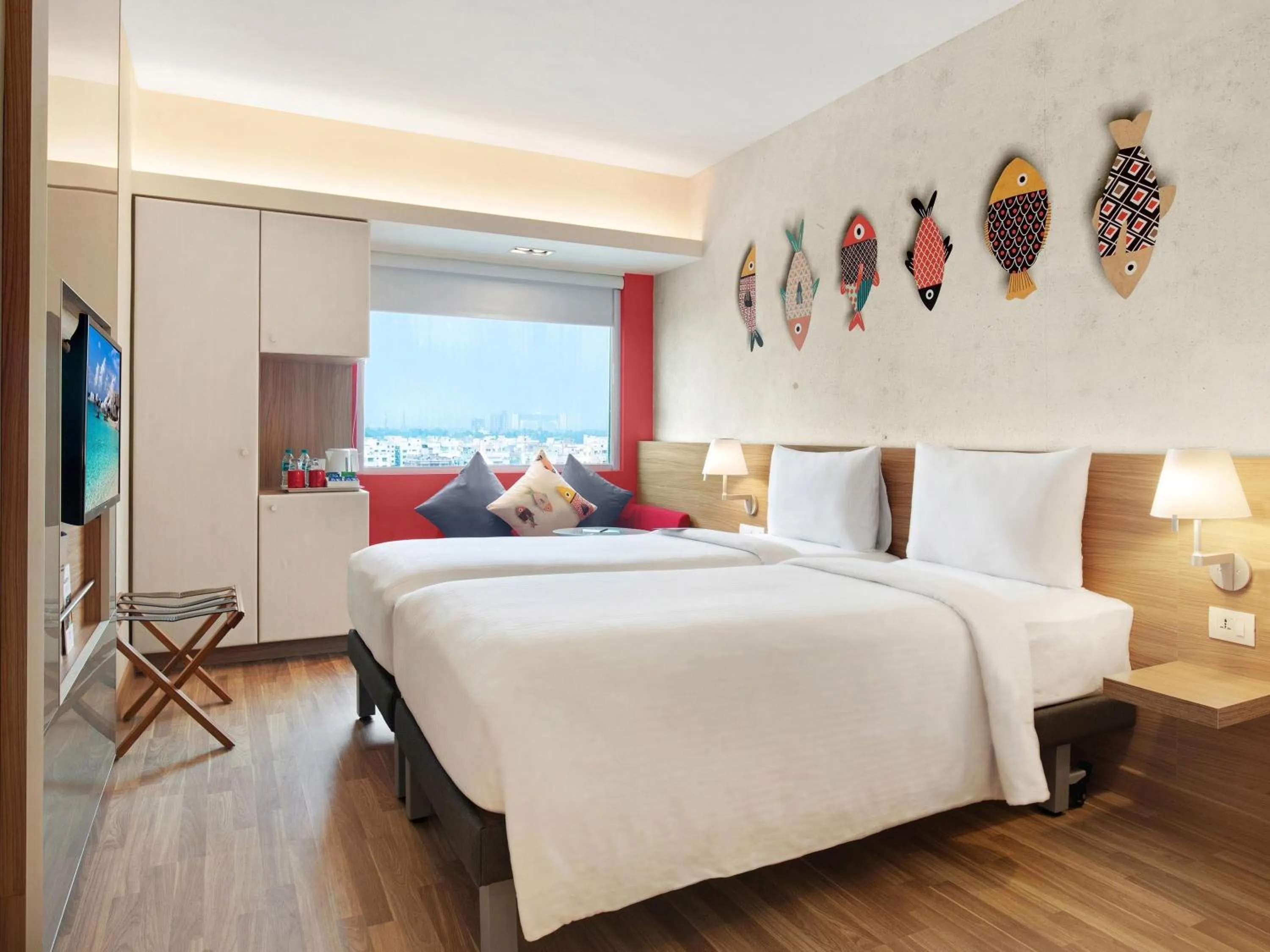 Bedroom, Bed in ibis Kolkata Rajarhat - An Accor Brand