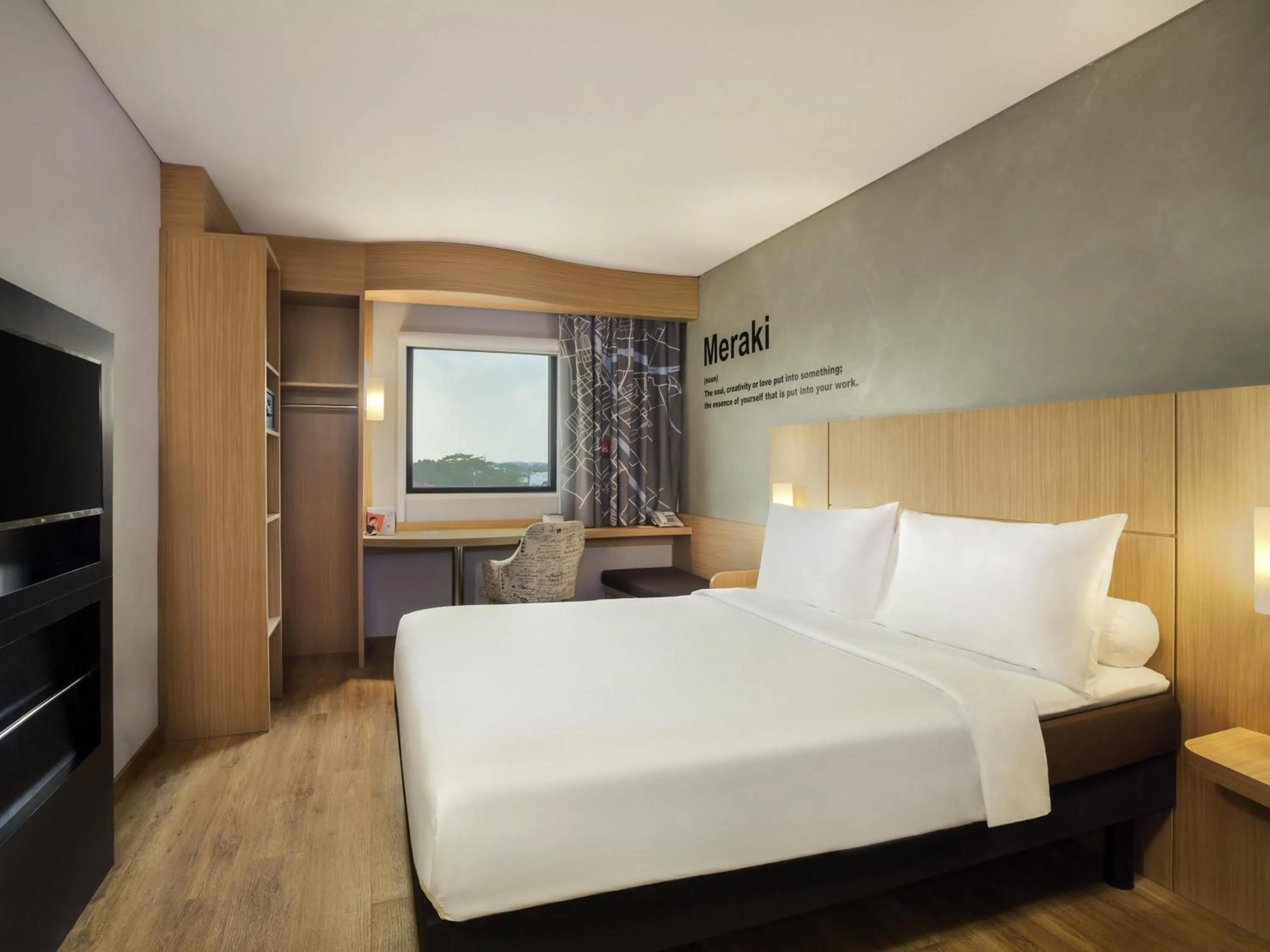 Bedroom, Bed in ibis Pontianak City Center