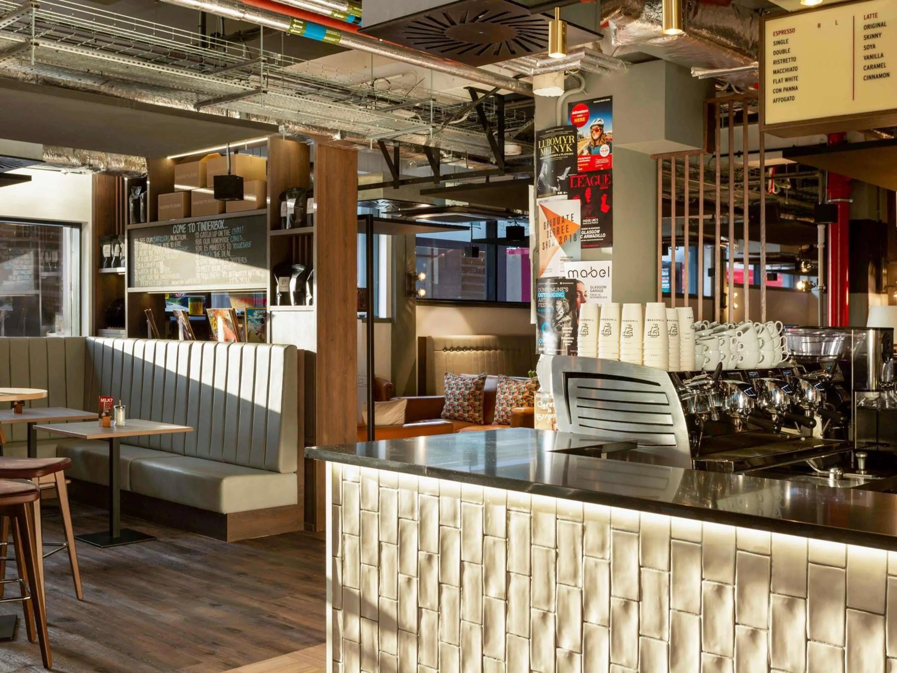 Restaurant/places to eat in ibis Styles Glasgow Central