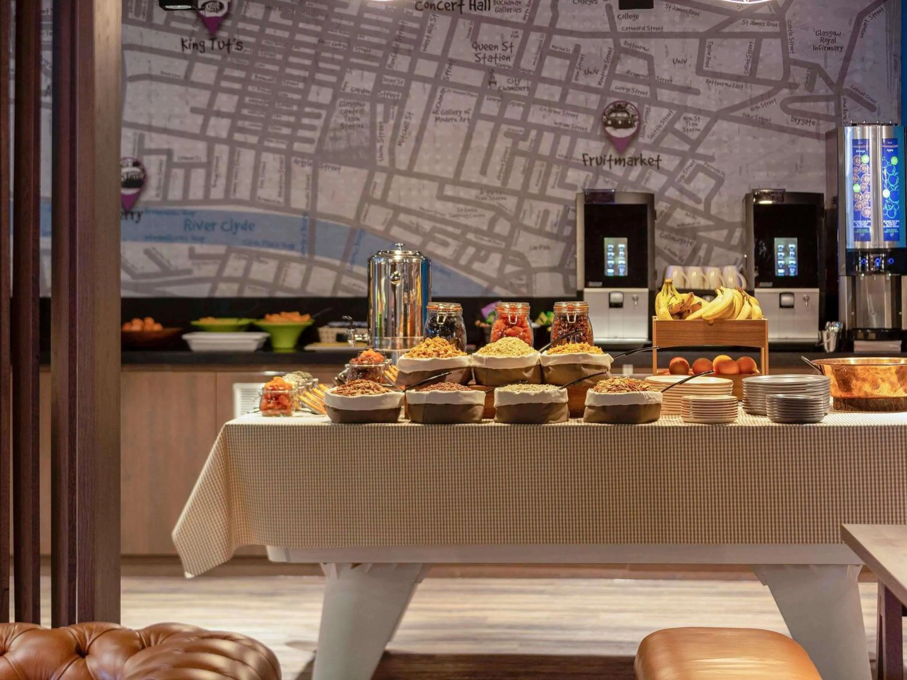 Restaurant/places to eat in ibis Styles Glasgow Central