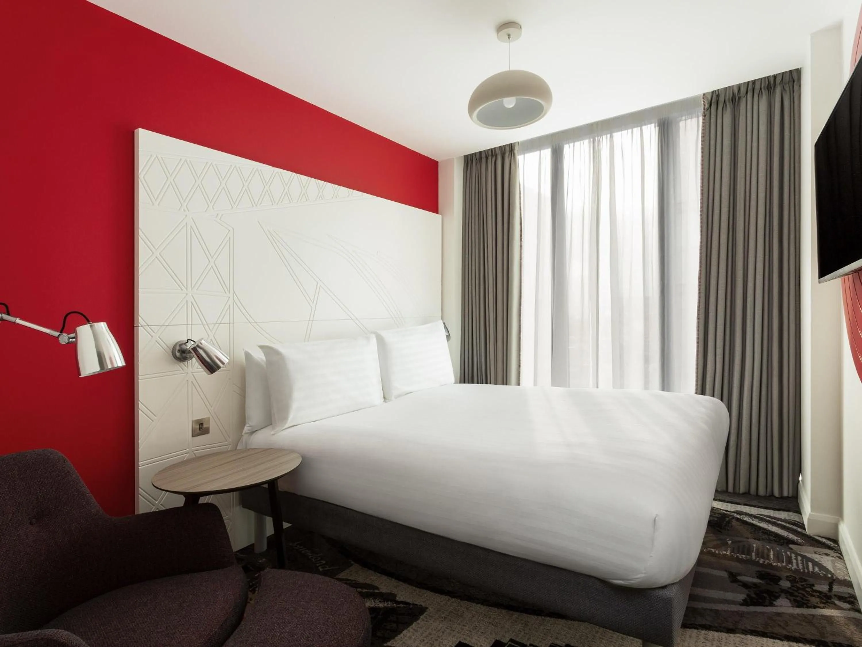 Bedroom, Bed in ibis Styles Glasgow Central