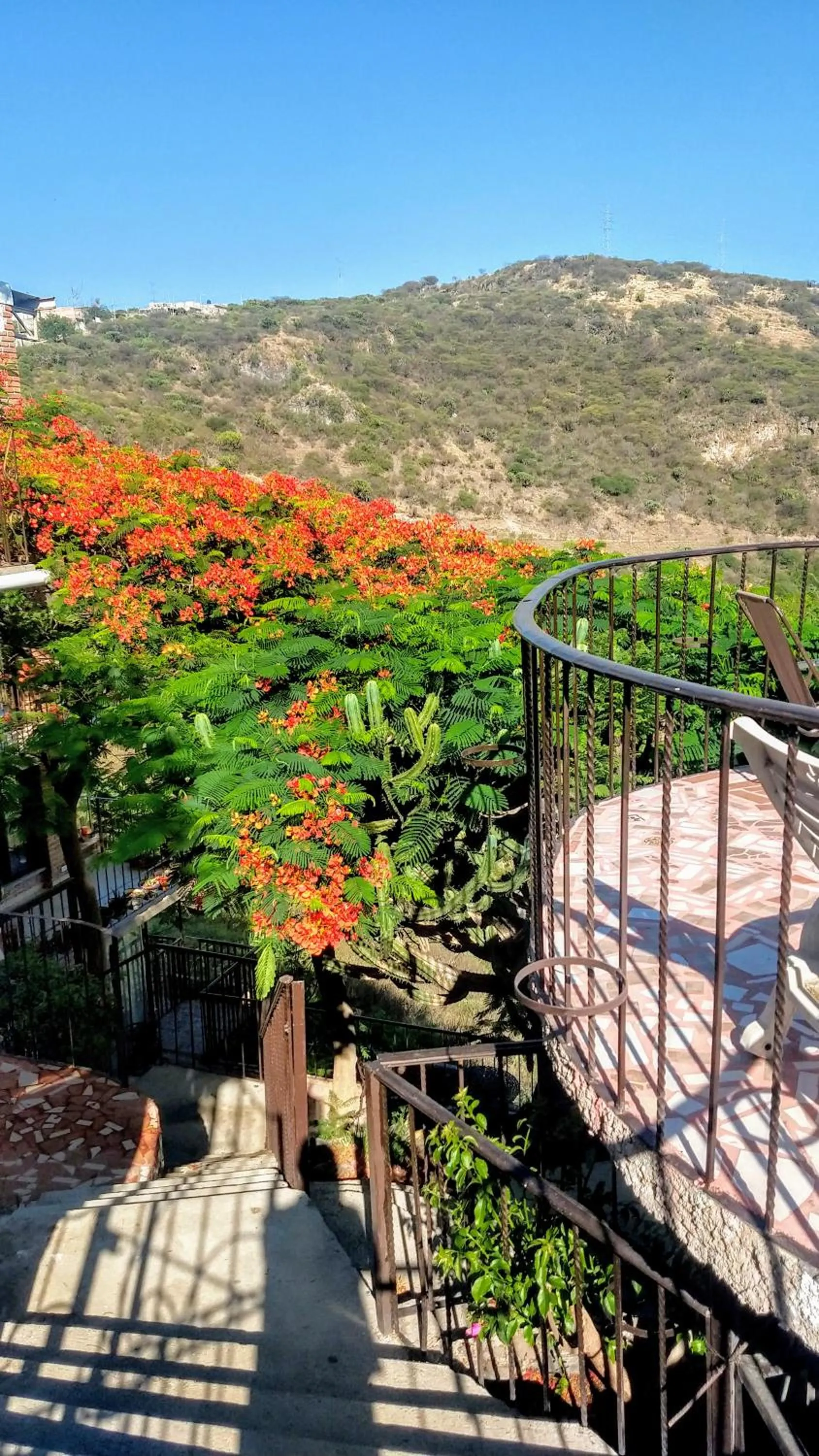 Mountain view in Hotel Alcatraces