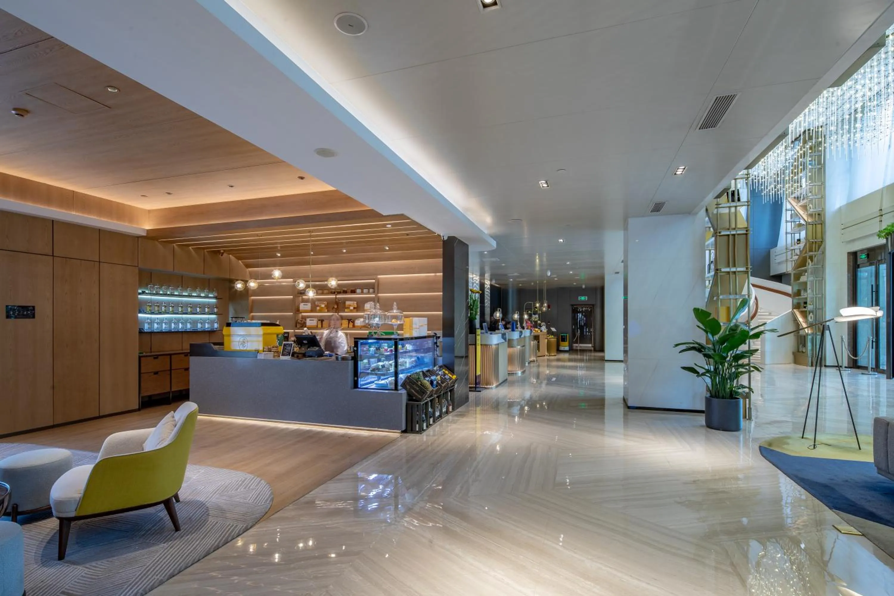 Lobby or reception in voco Xian ETDZ by IHG