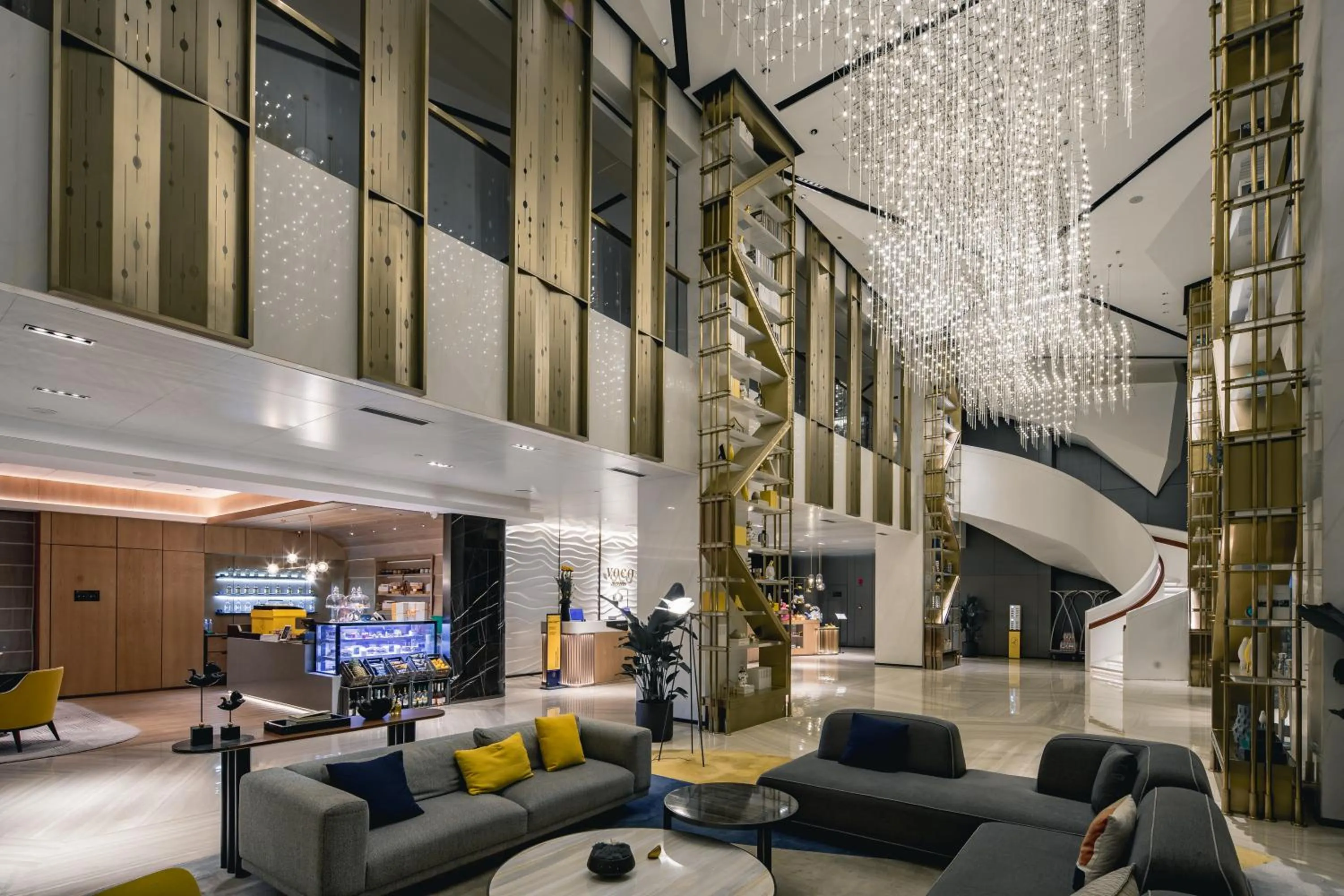 Seating area in voco Xian ETDZ by IHG