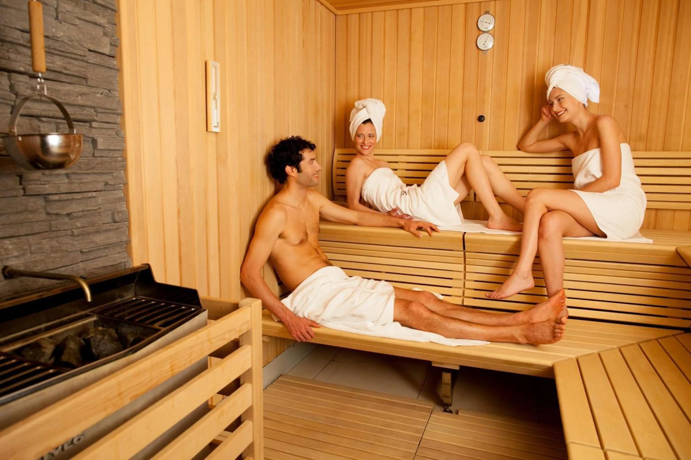 Sauna in Perla, Resort & Entertainment