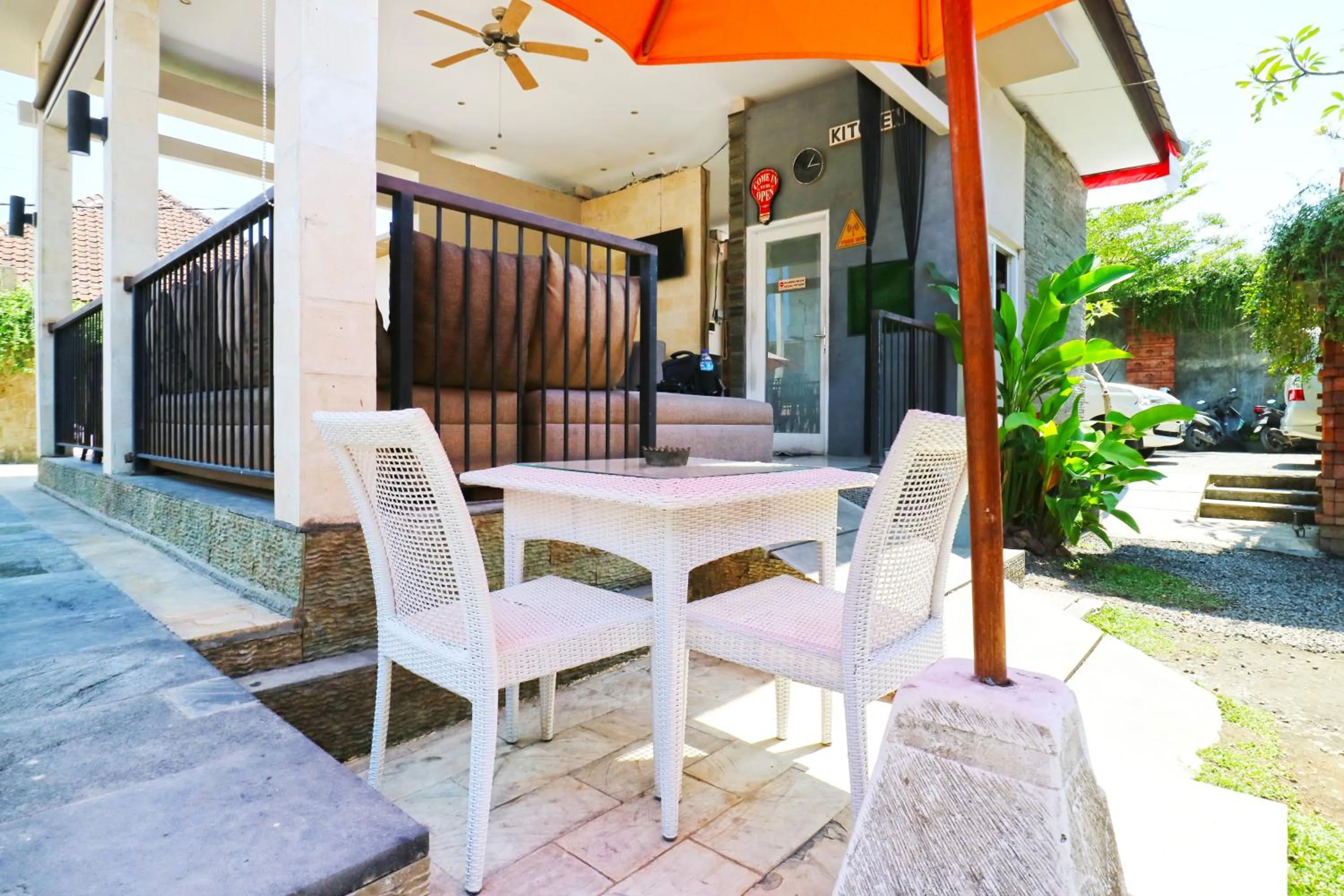 Patio in Lembayung Sari Homestay