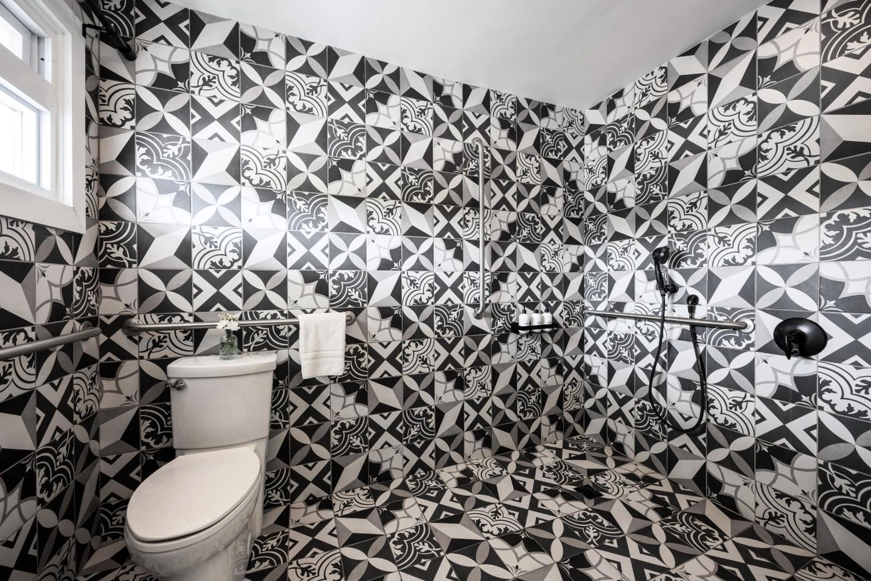 Bathroom in Hero Beach Club