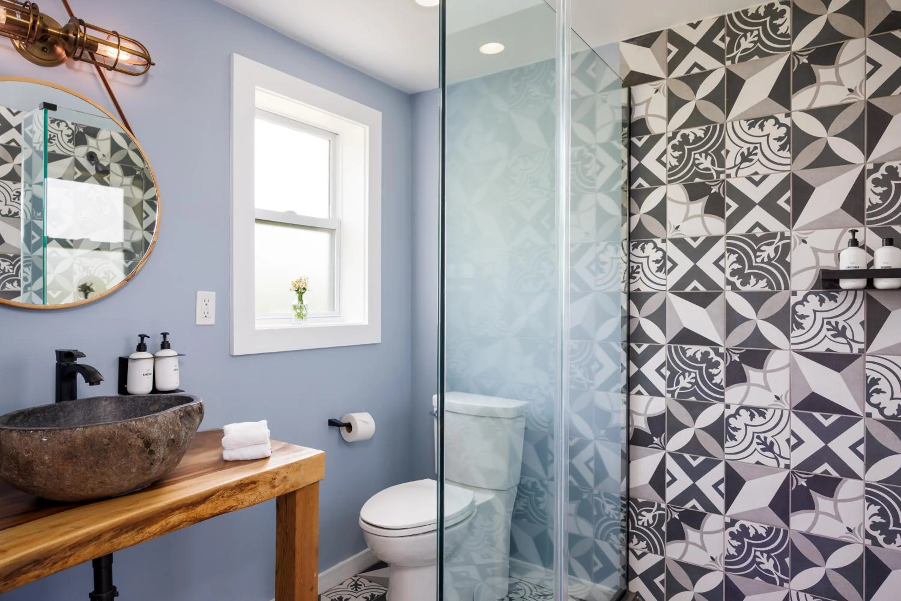 Bathroom in Hero Beach Club