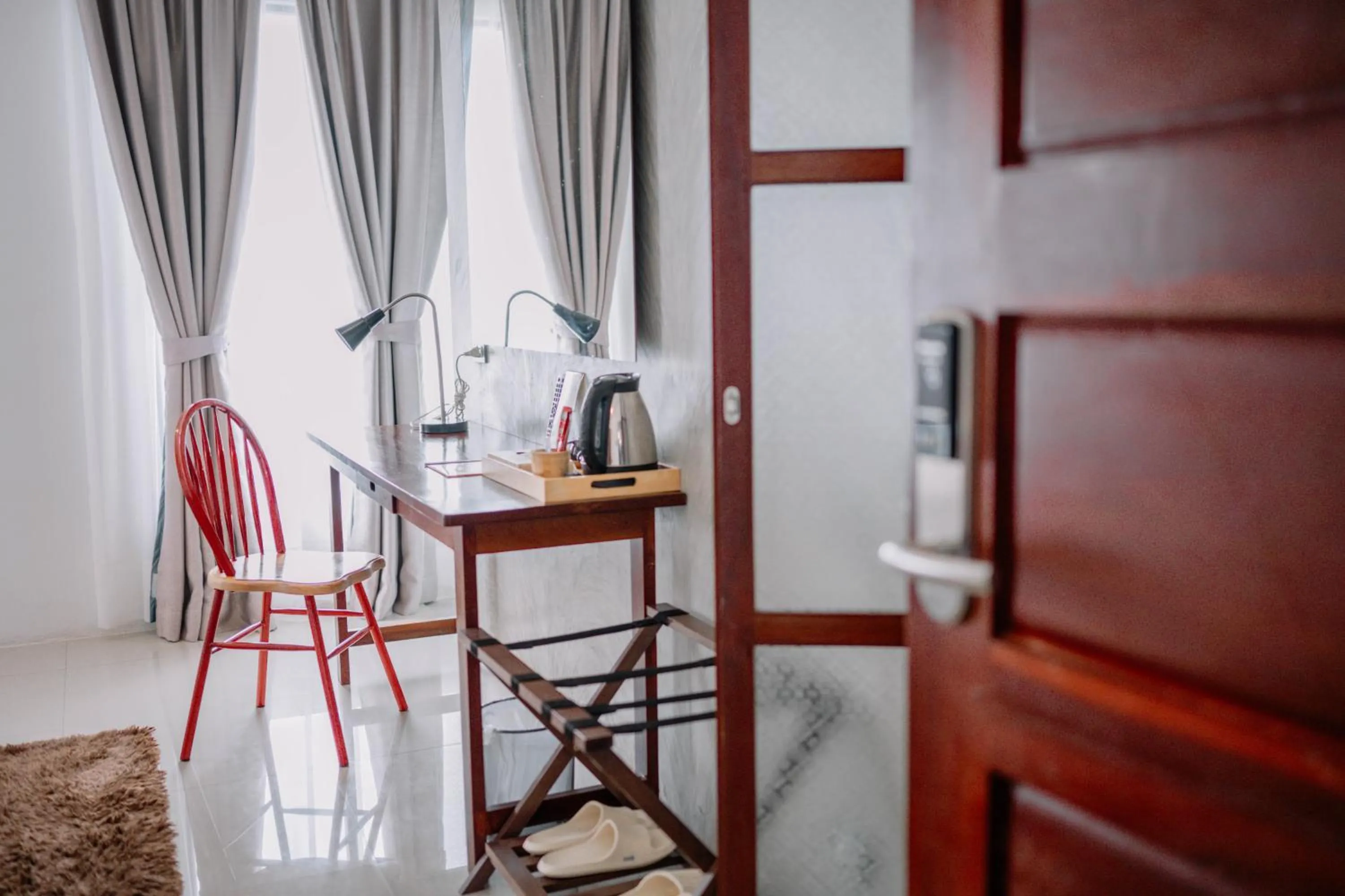 Seating area in S 2 Modern Boutique Hotel