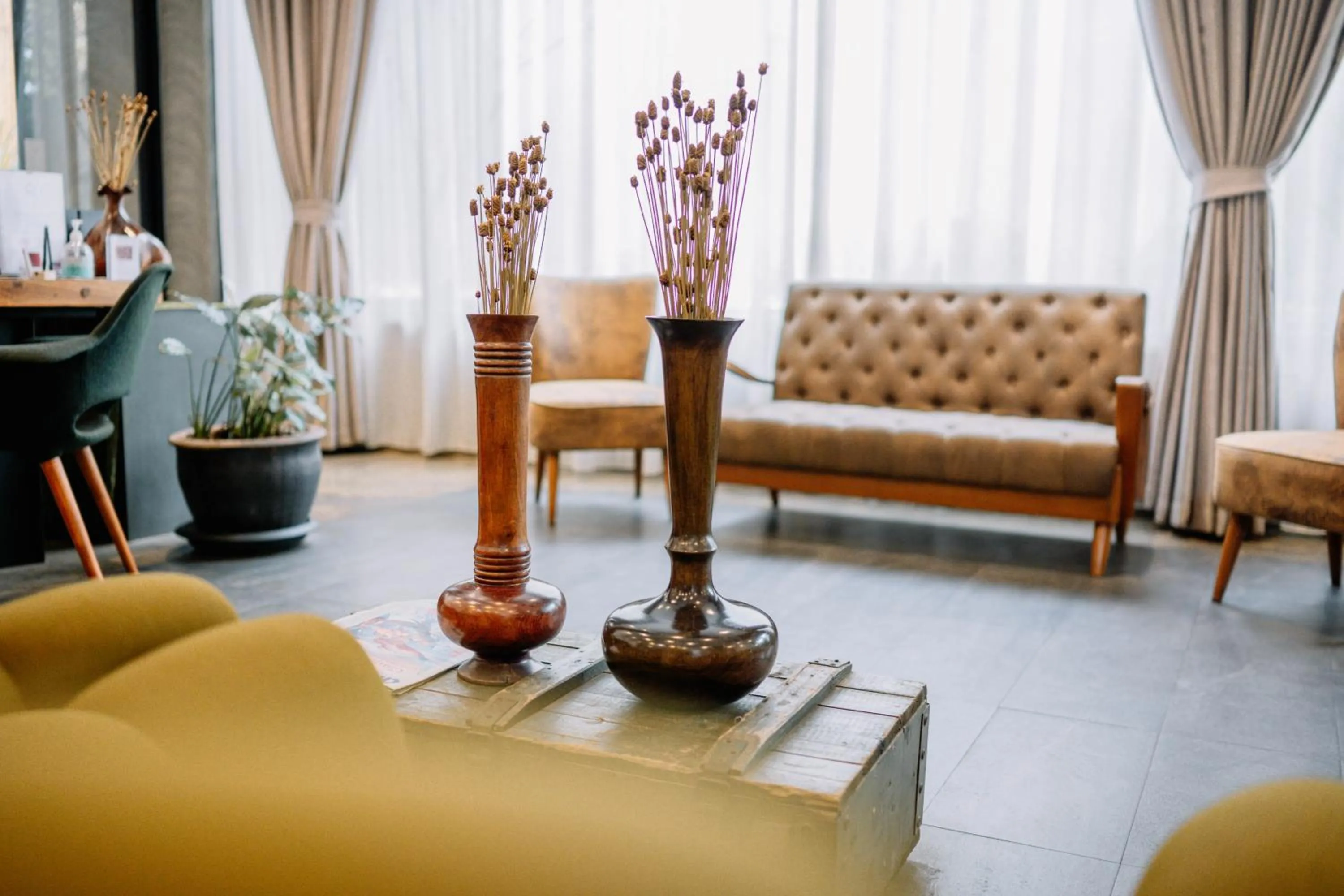 Seating area in S 2 Modern Boutique Hotel