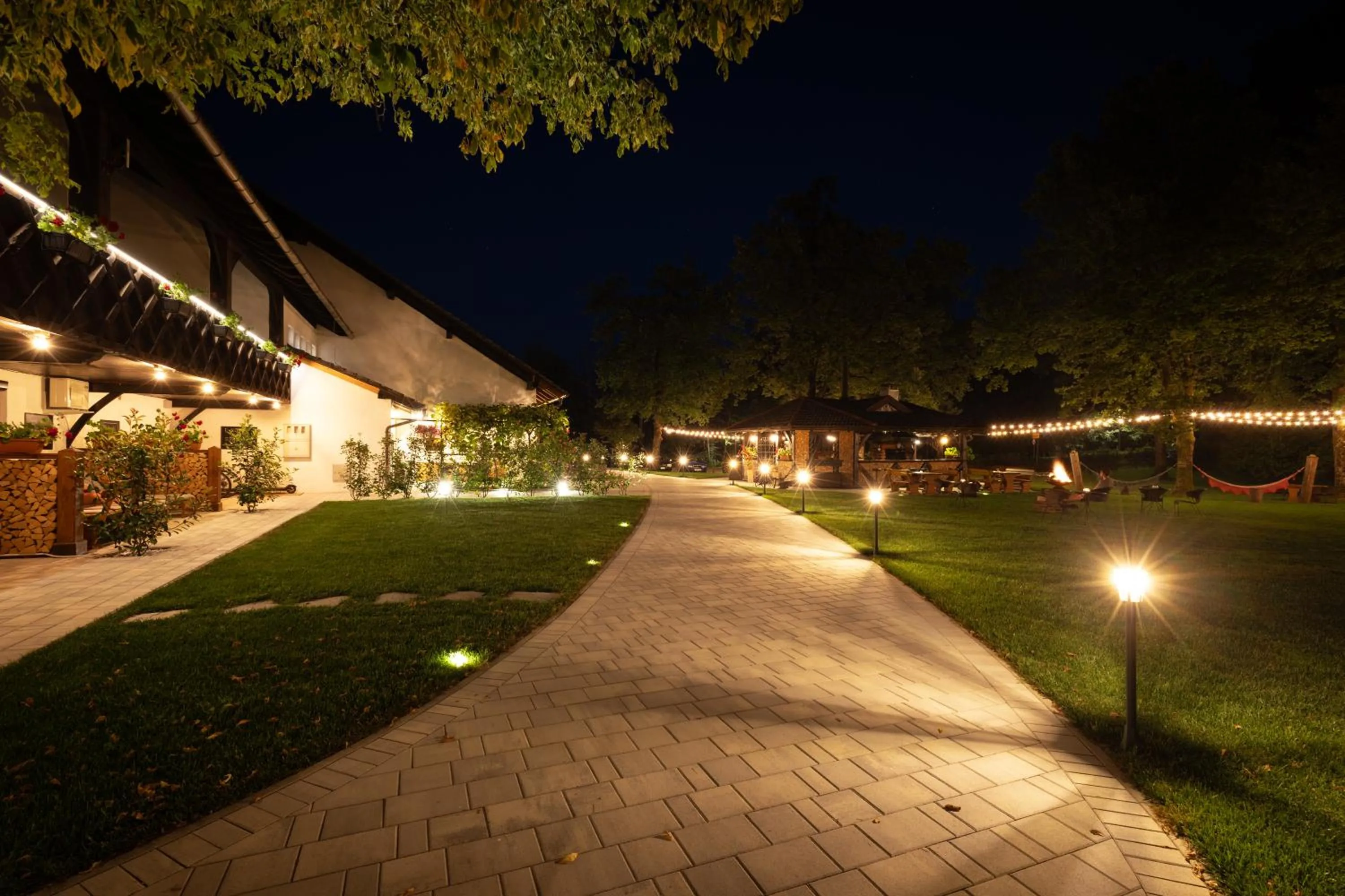 Garden in Penzion Pibernik