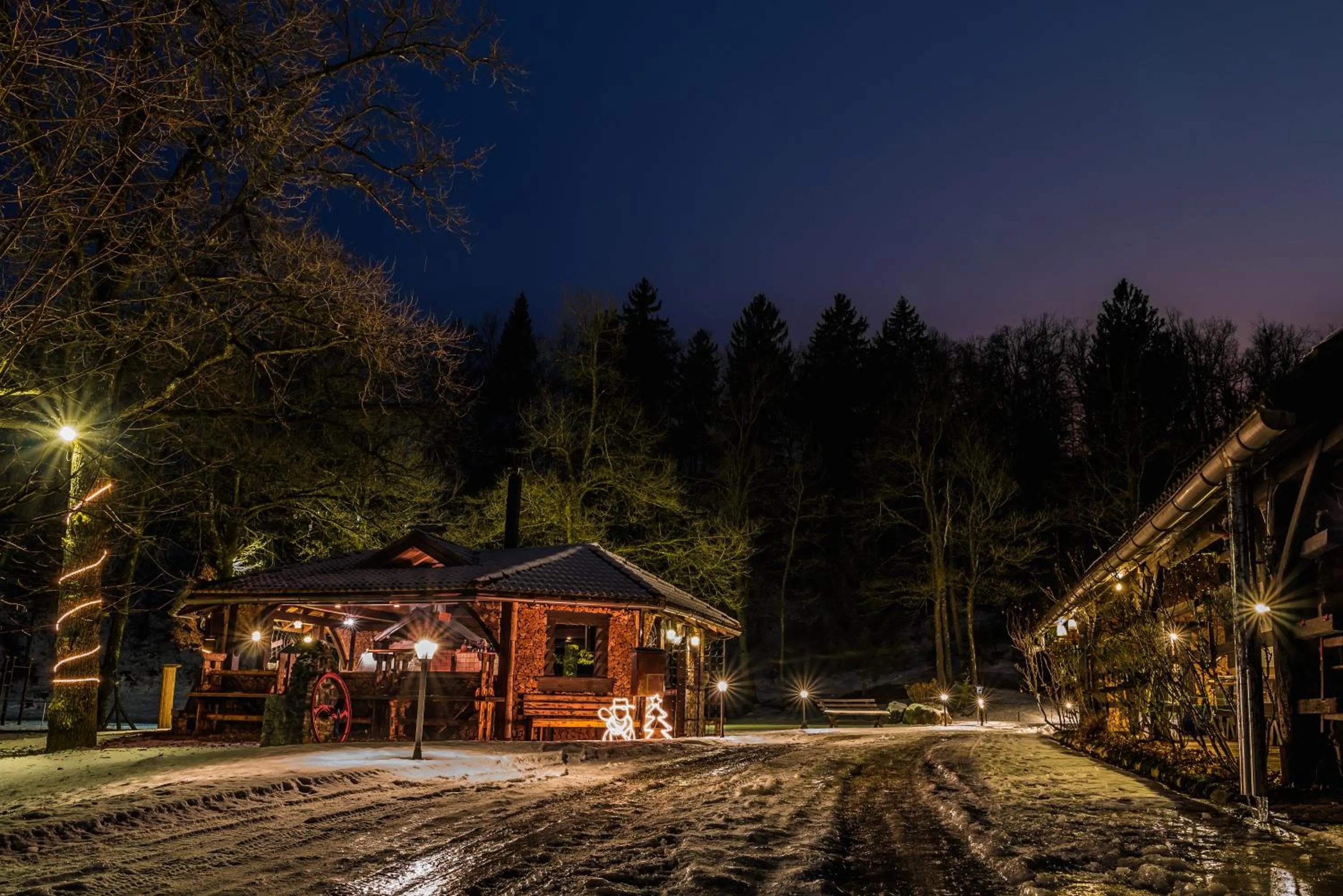 Night in Penzion Pibernik