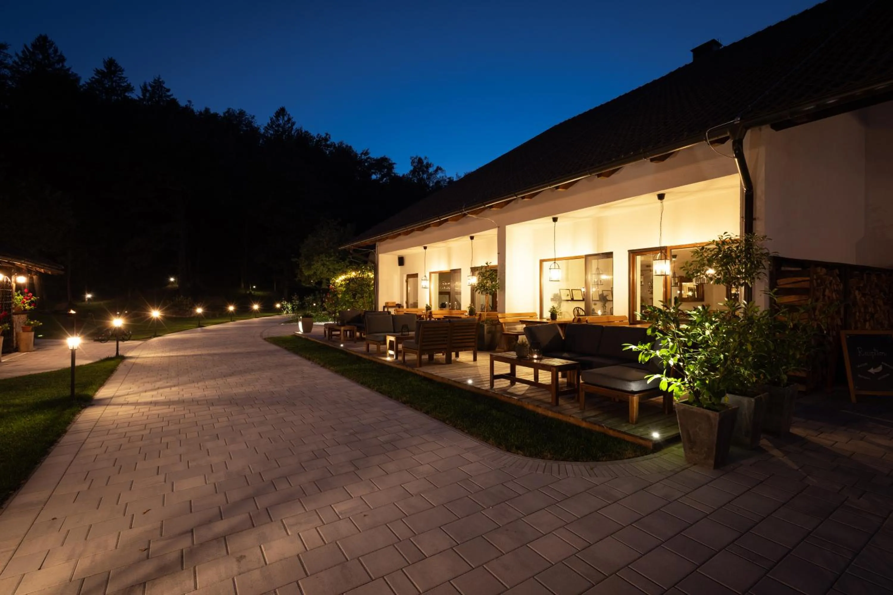 Balcony/Terrace in Penzion Pibernik