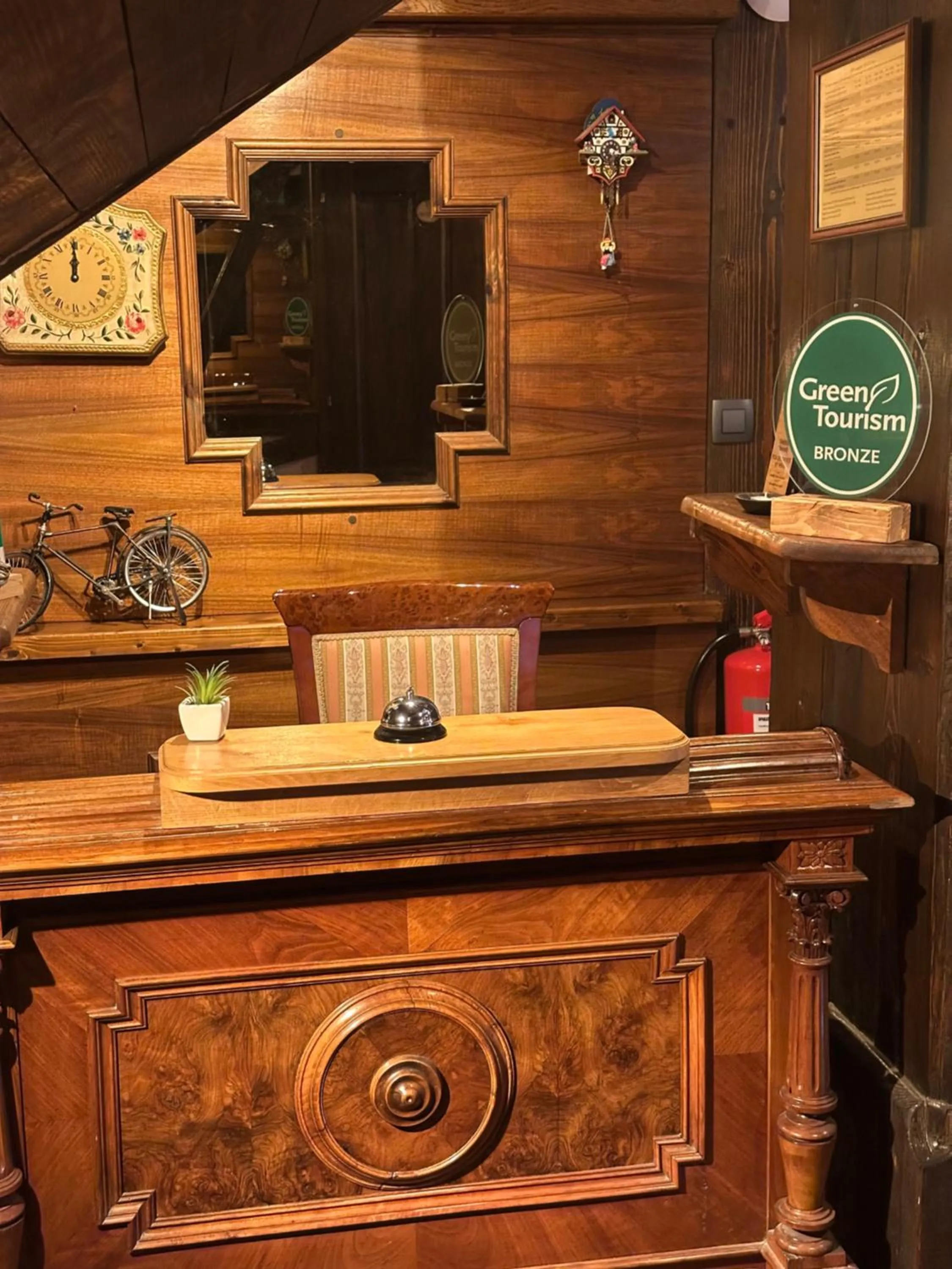 Lobby or reception in Penzion Pibernik