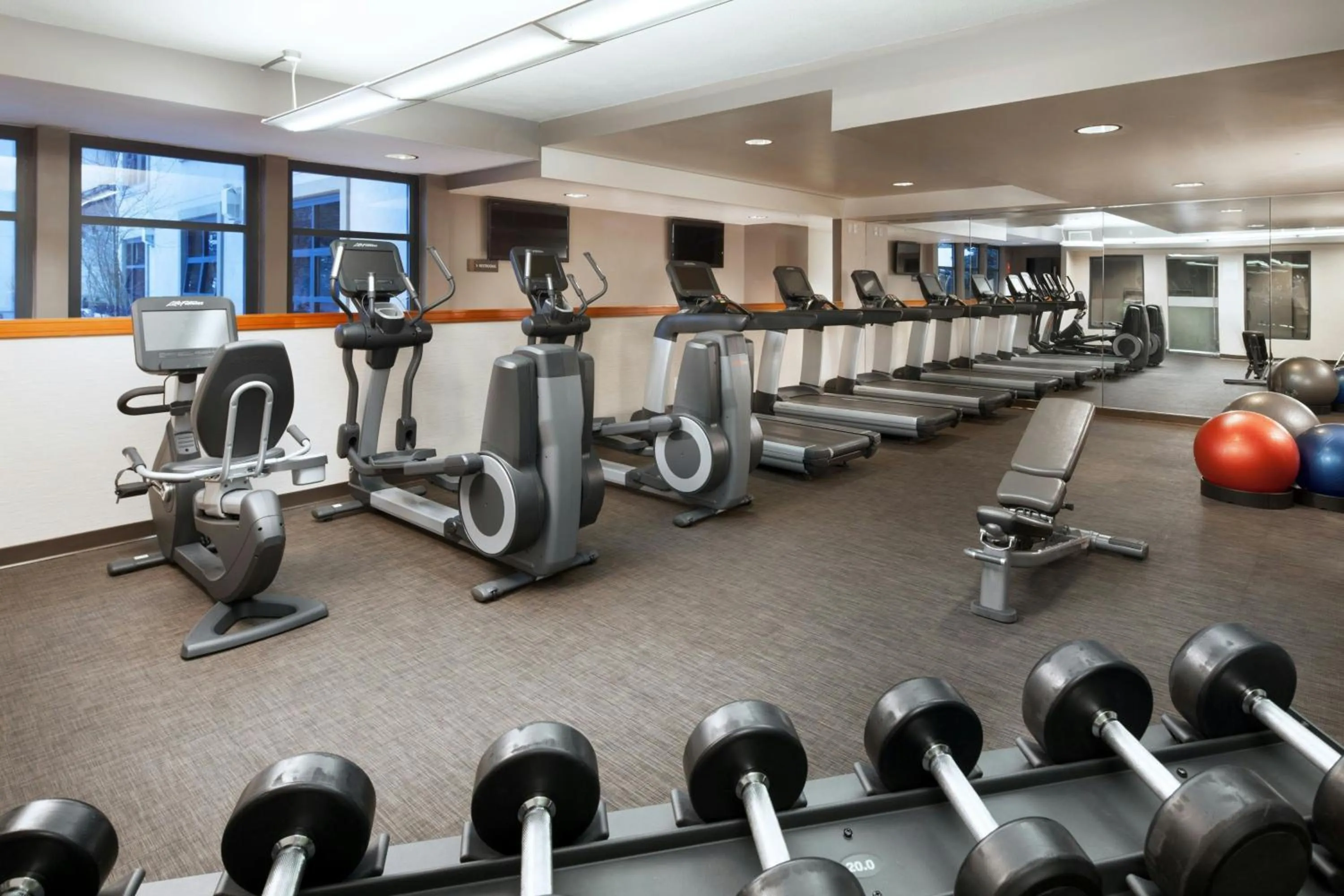 Fitness centre/facilities in The Westin Monache Resort, Mammoth