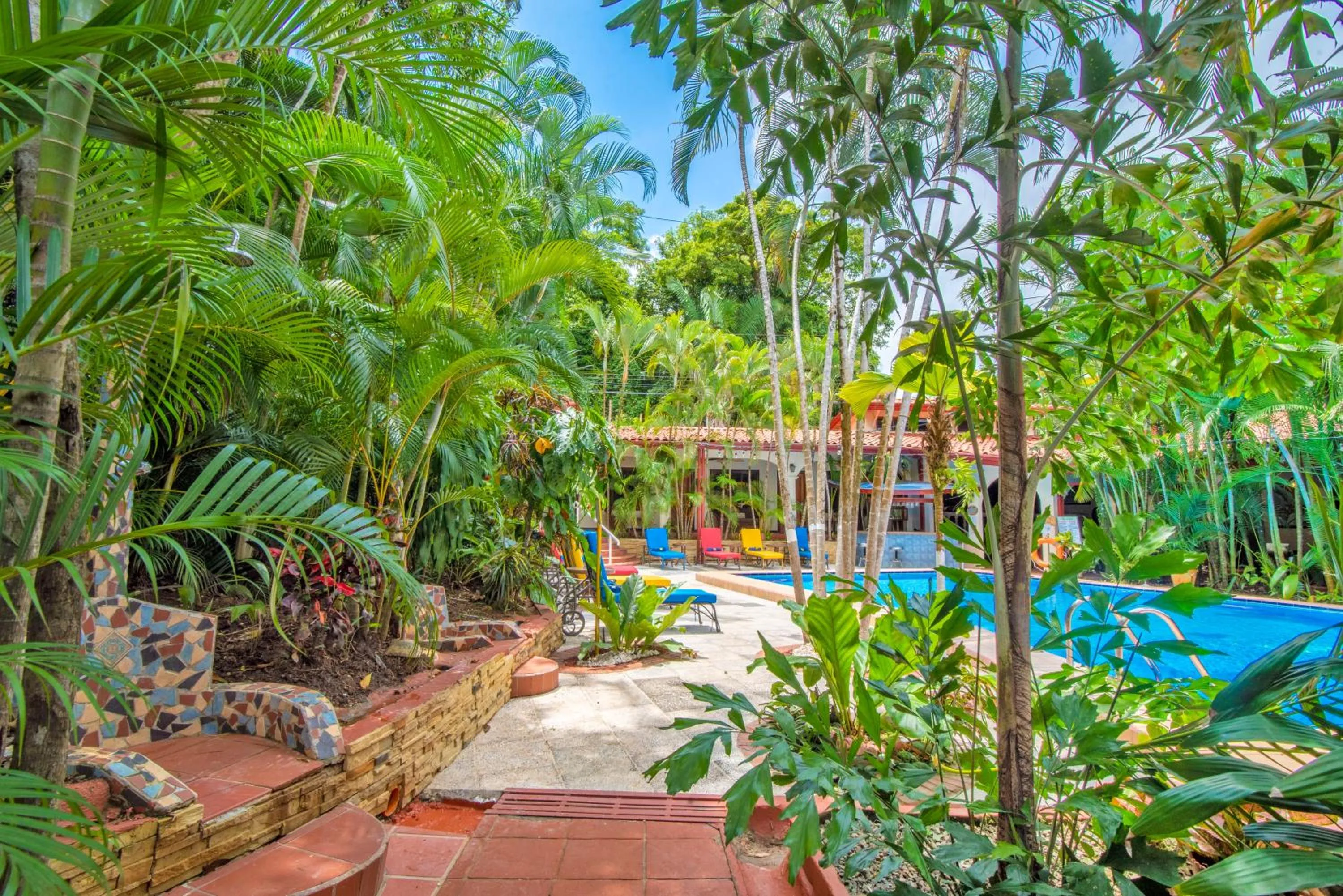 Garden in Hotel Villas Lirio