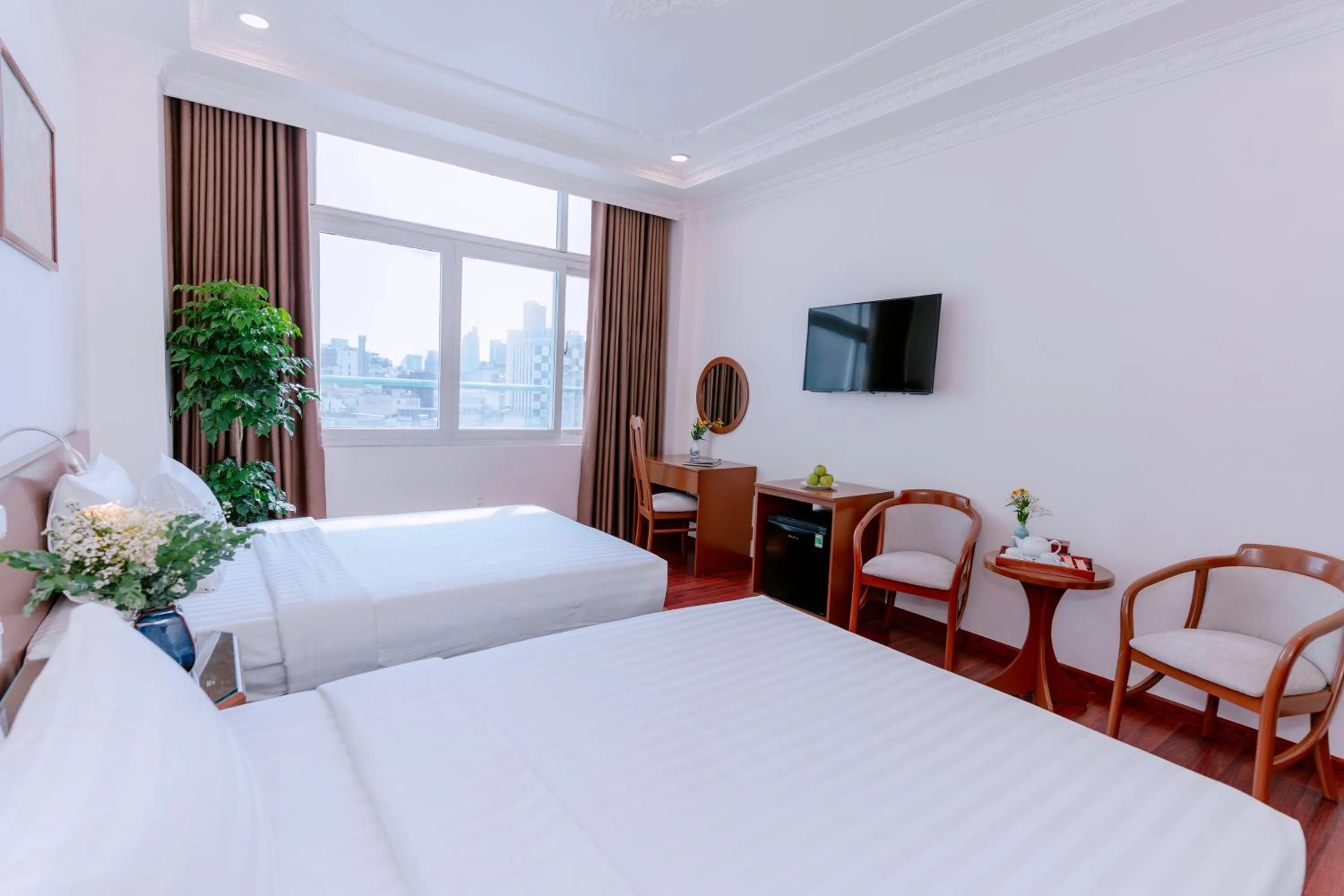 Bed in A25 Hotel - 145 Lê Thị Riêng