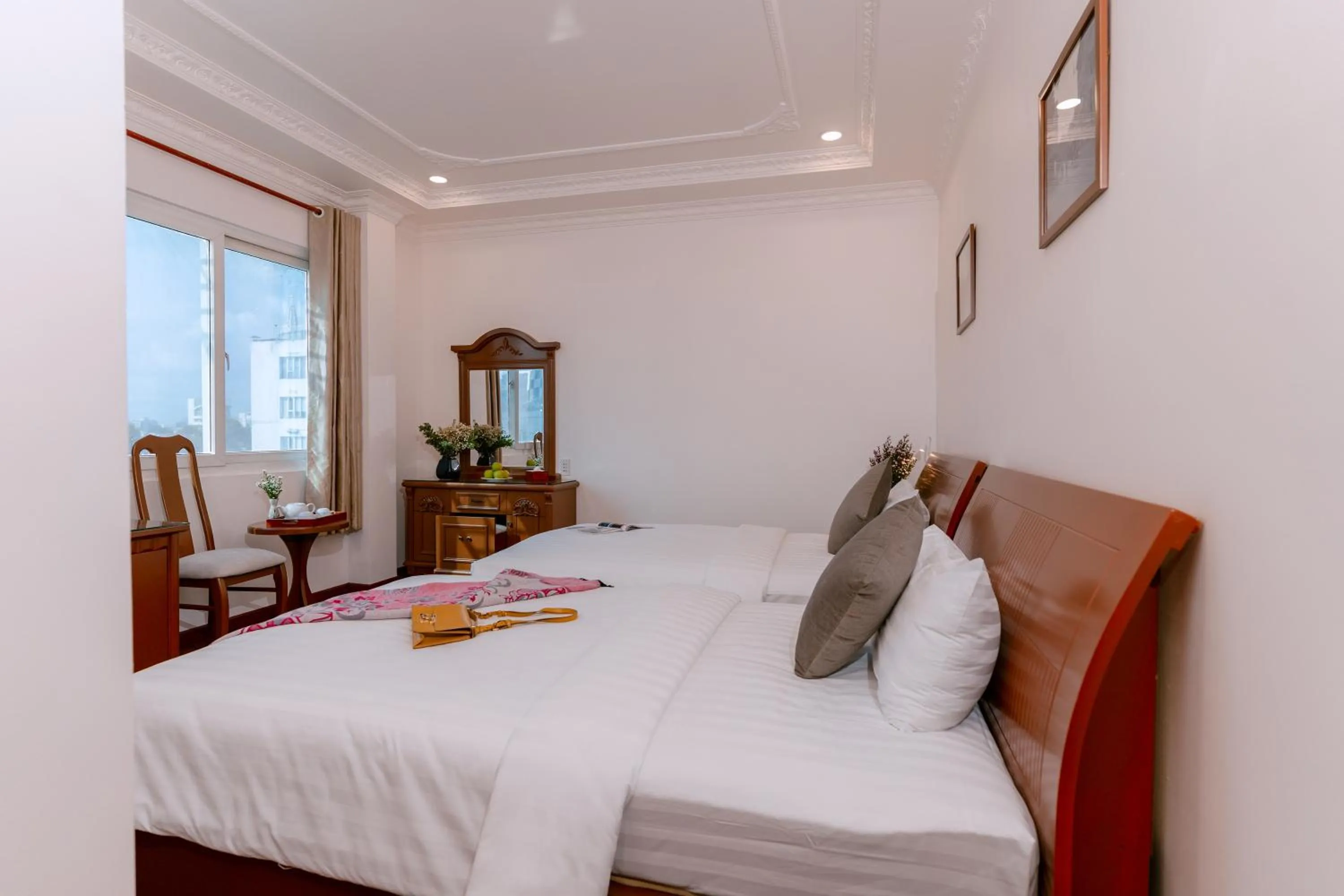 Bed in A25 Hotel - 145 Lê Thị Riêng