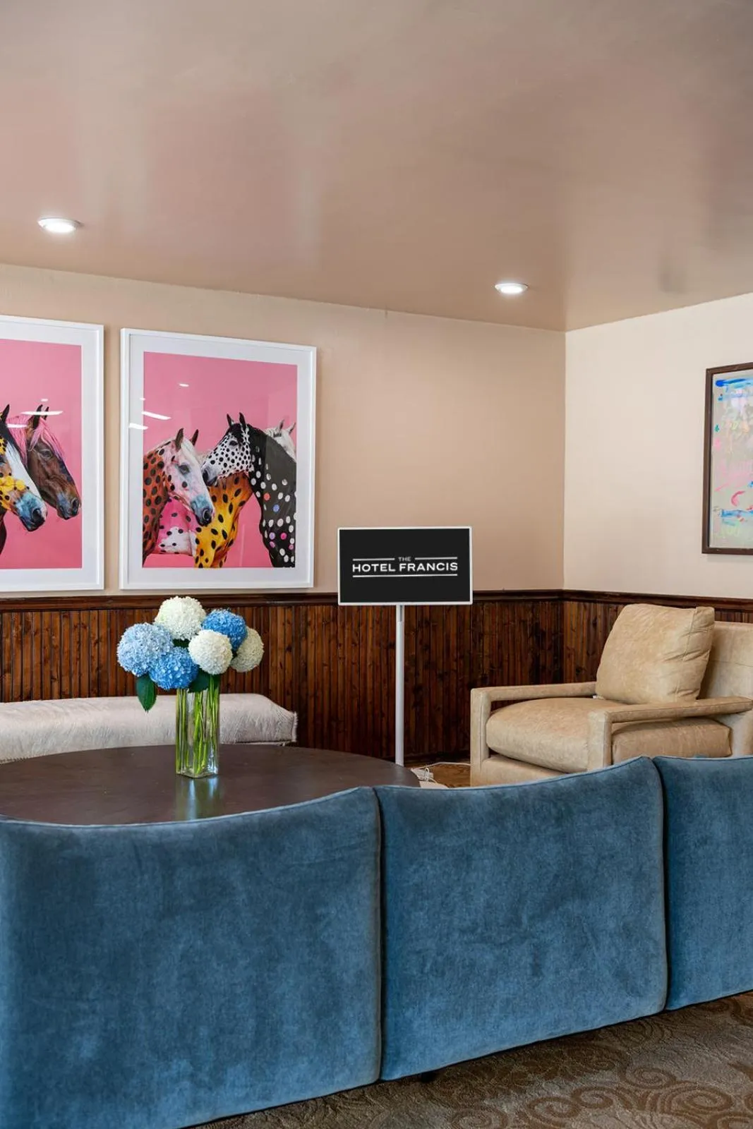 Lobby or reception in Hotel Francis