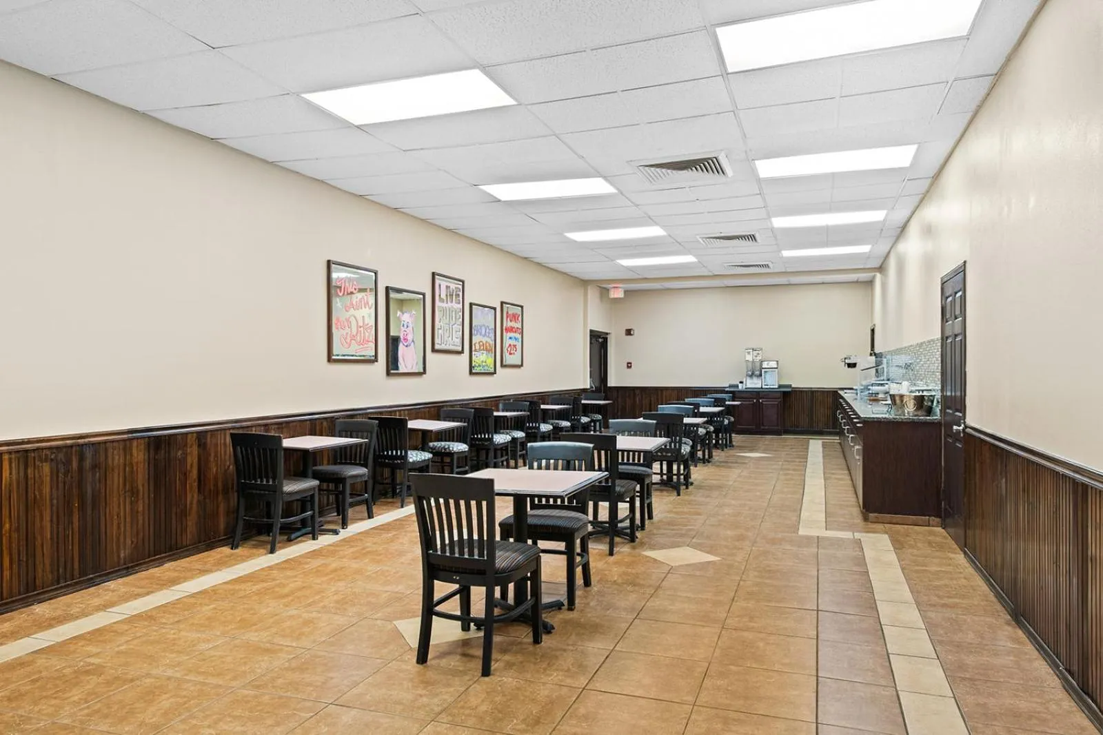 Dining area in Hotel Francis