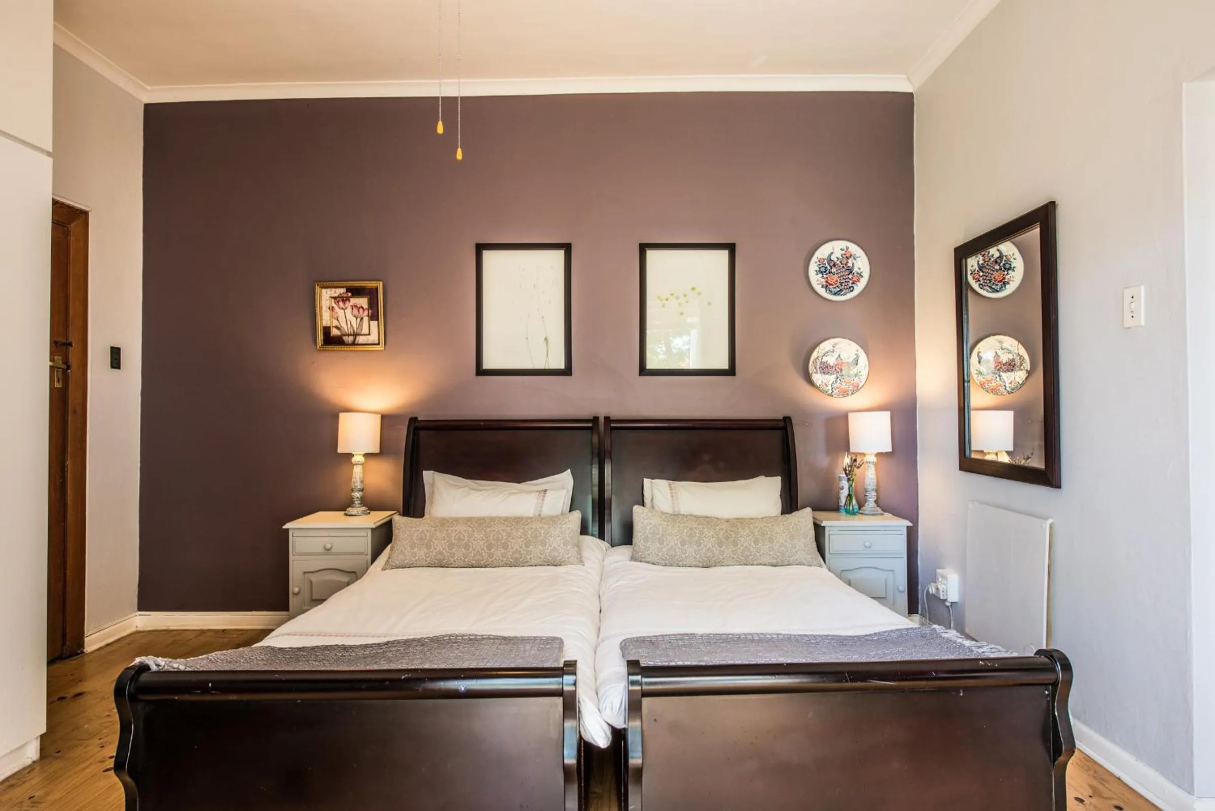 Bed in Greenlawns B&B