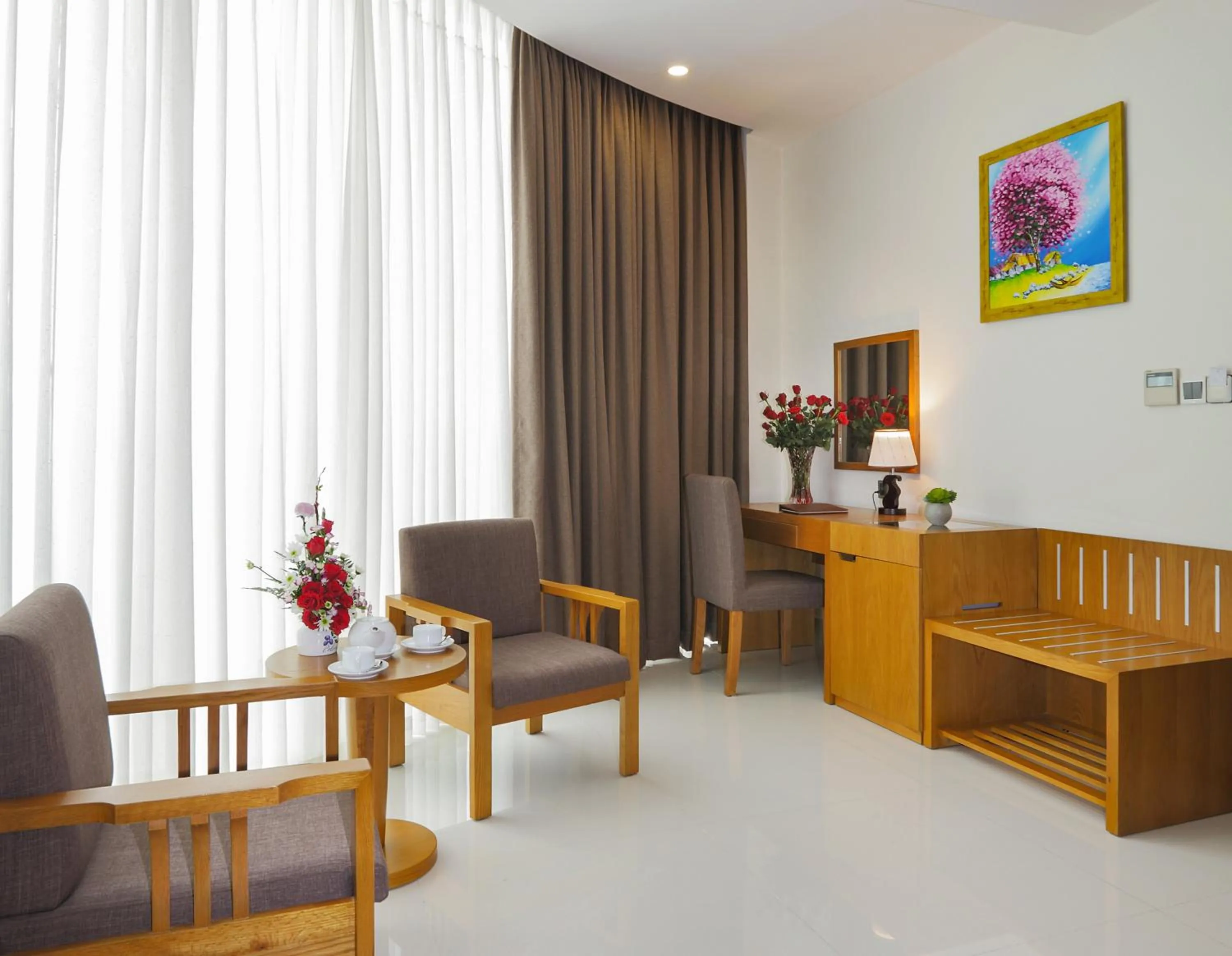 Living room in Golda Hotel