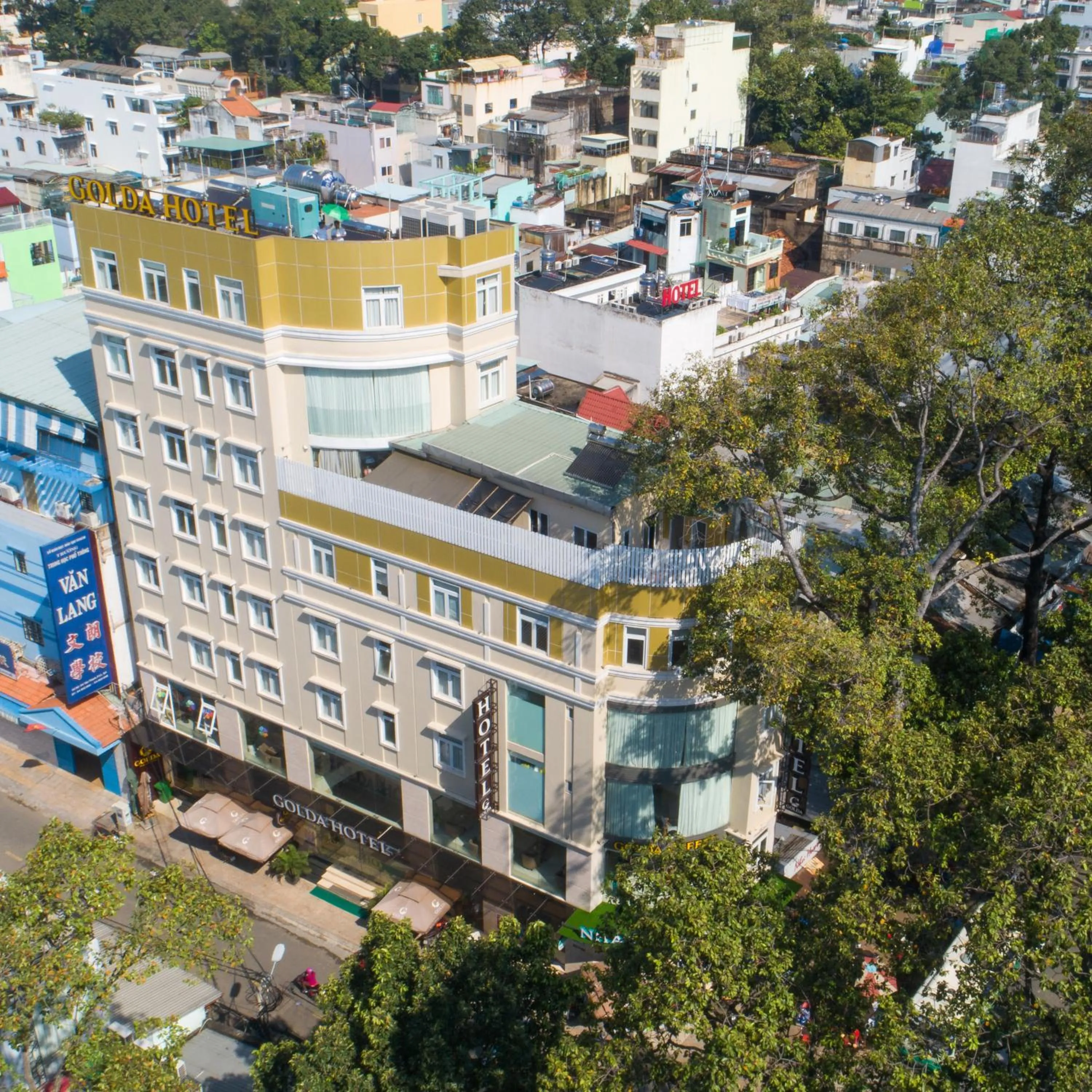 City view in Golda Hotel