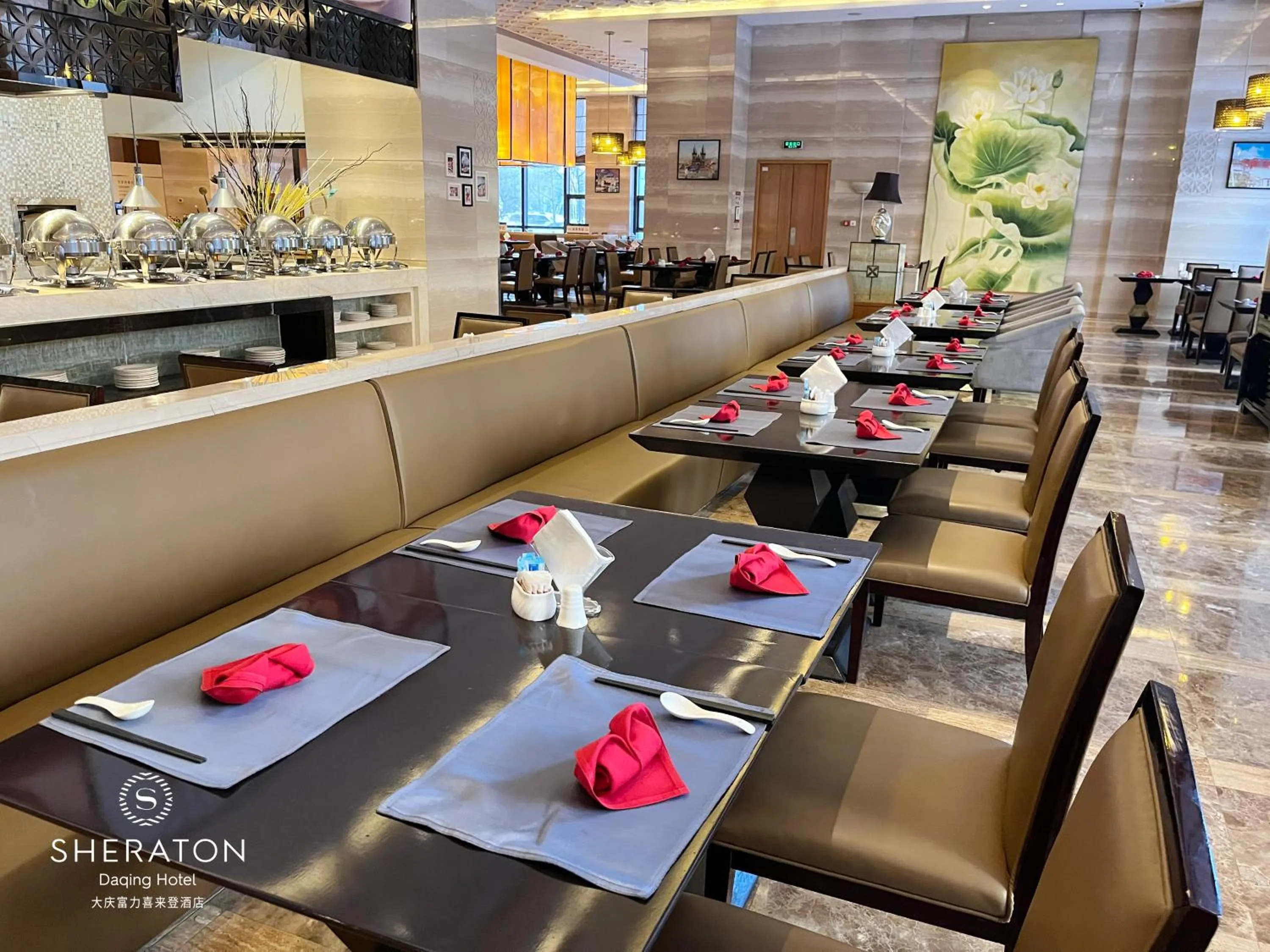 Breakfast in Sheraton Daqing Hotel