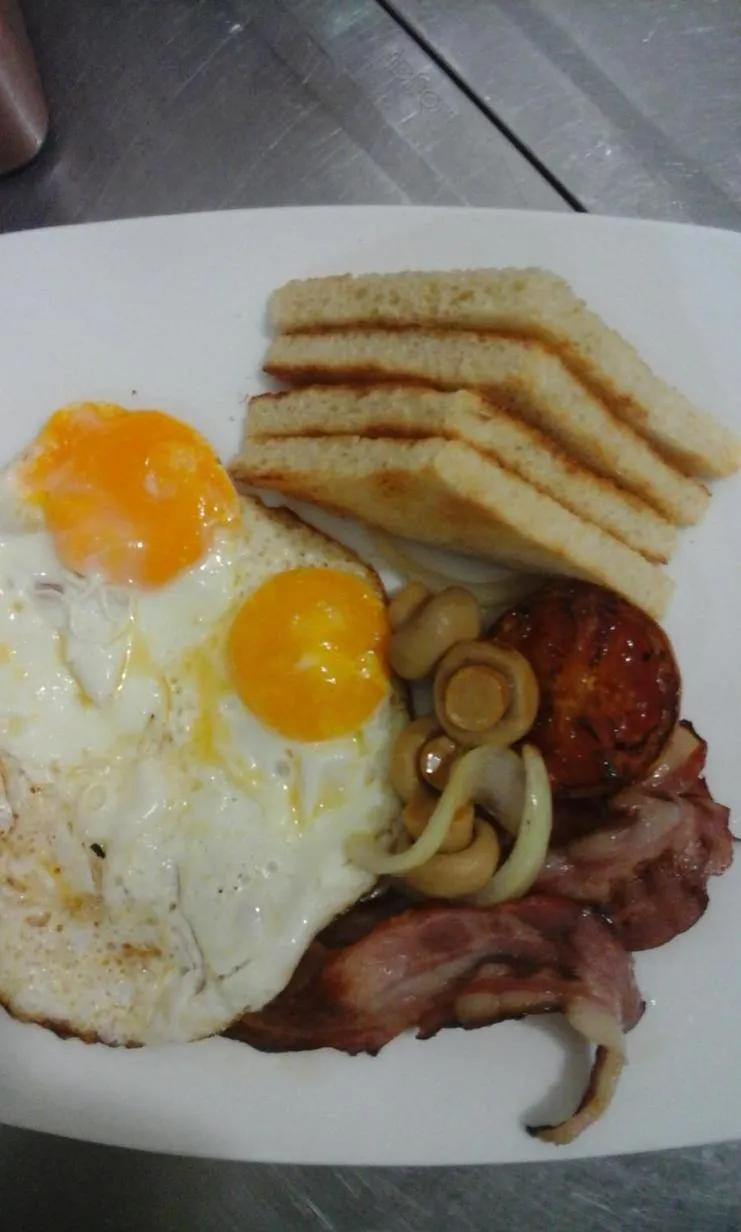 Breakfast in Laguna Gili