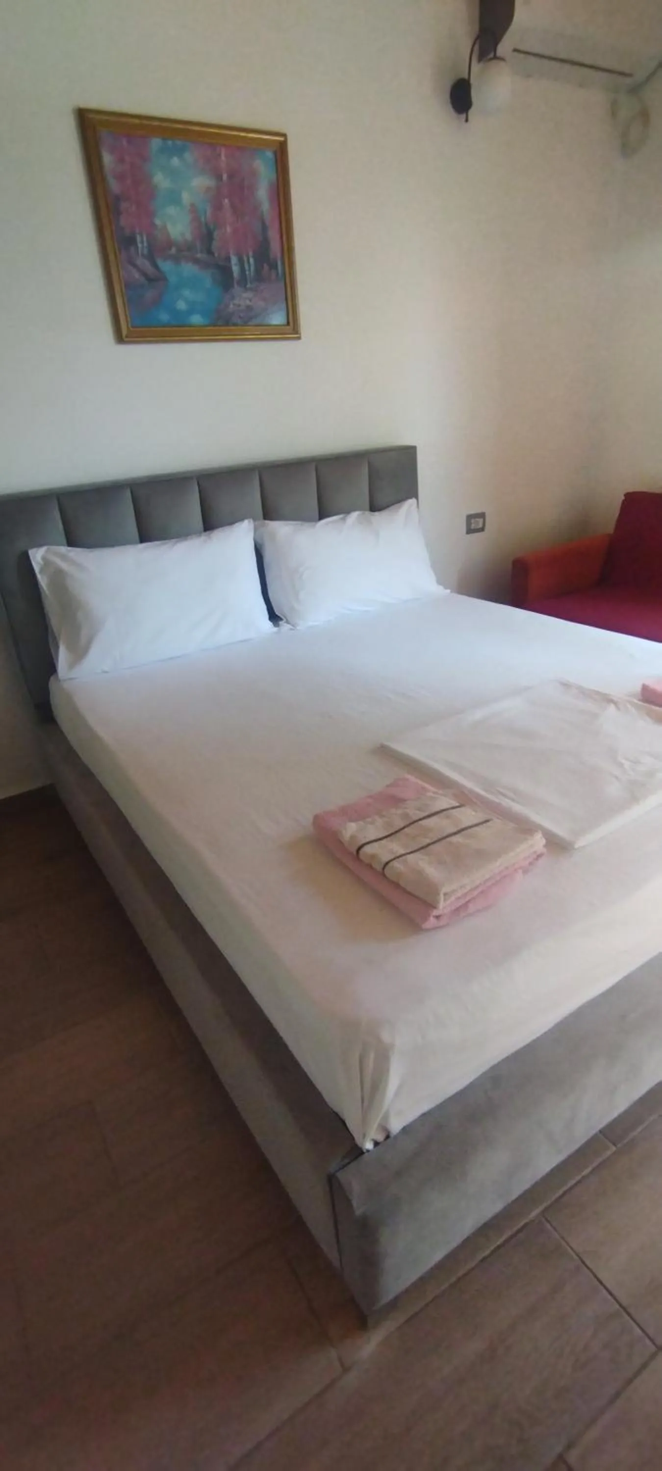 Bed in Ksamil holiday