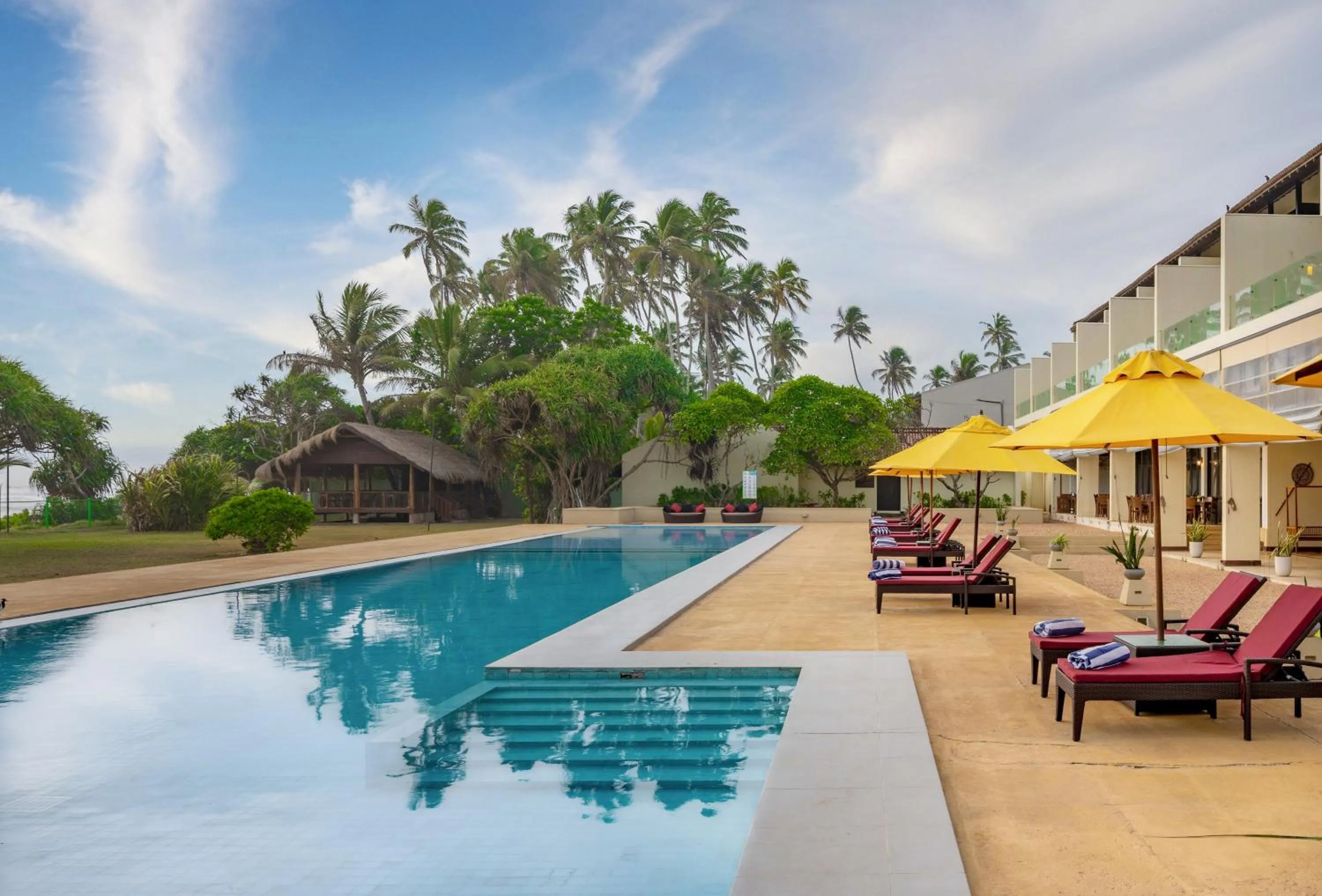Pool view in Grand Beach