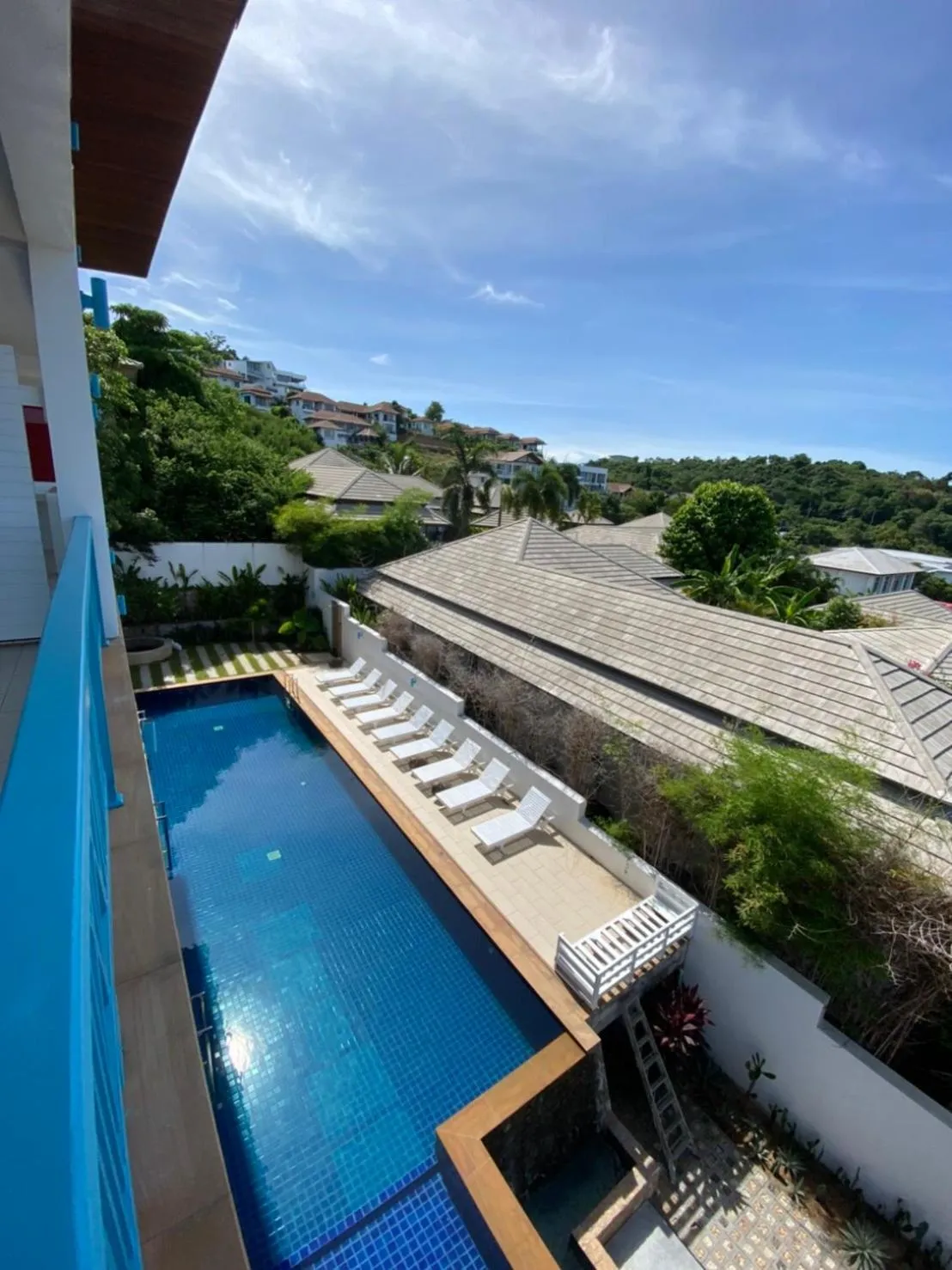Pool view in Samui Mekkala Seaview